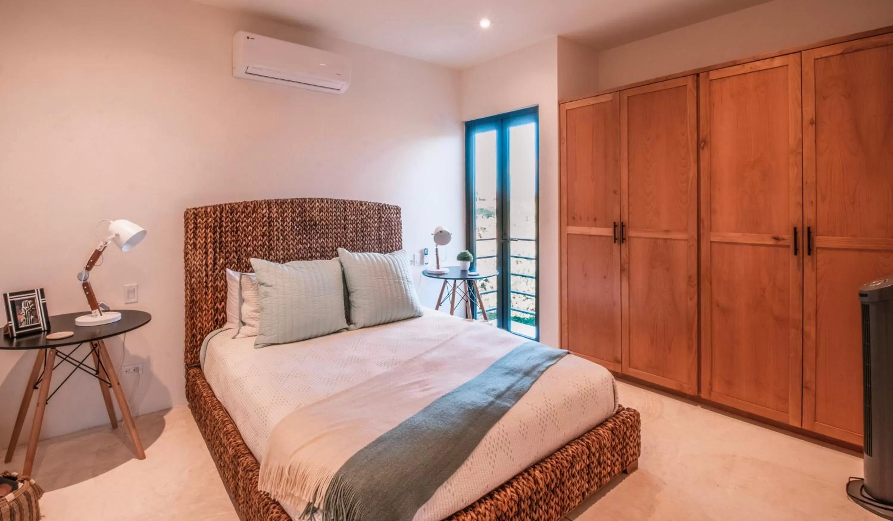 Bed in Cerritos Surf Residences