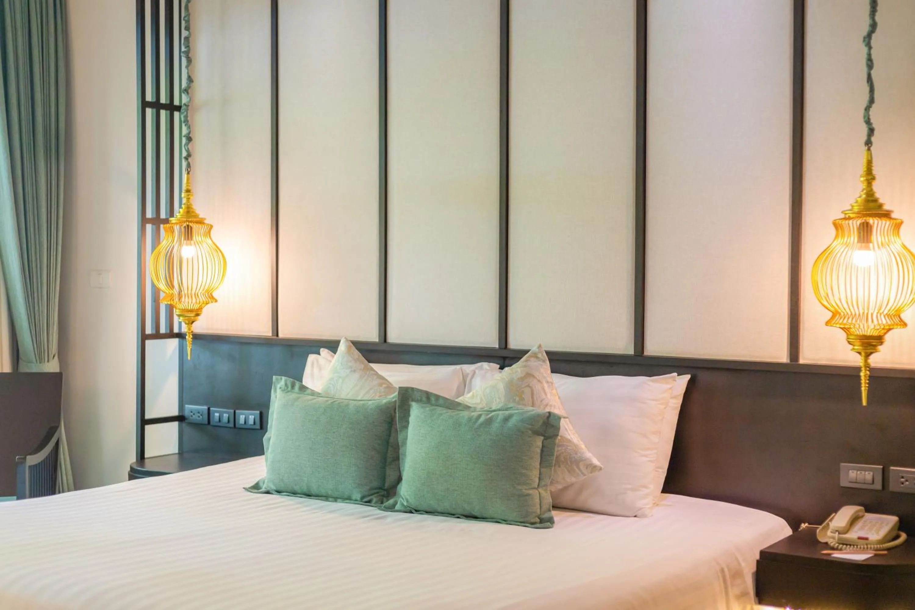 Bedroom, Bed in Ravindra Beach Resort & Spa - SHA Extra Plus