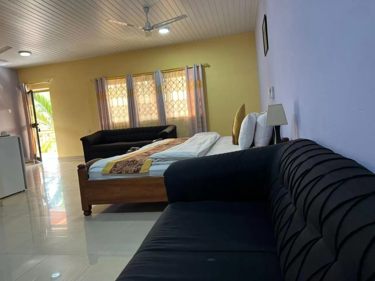 Seating Area in Hans Cottage Botel