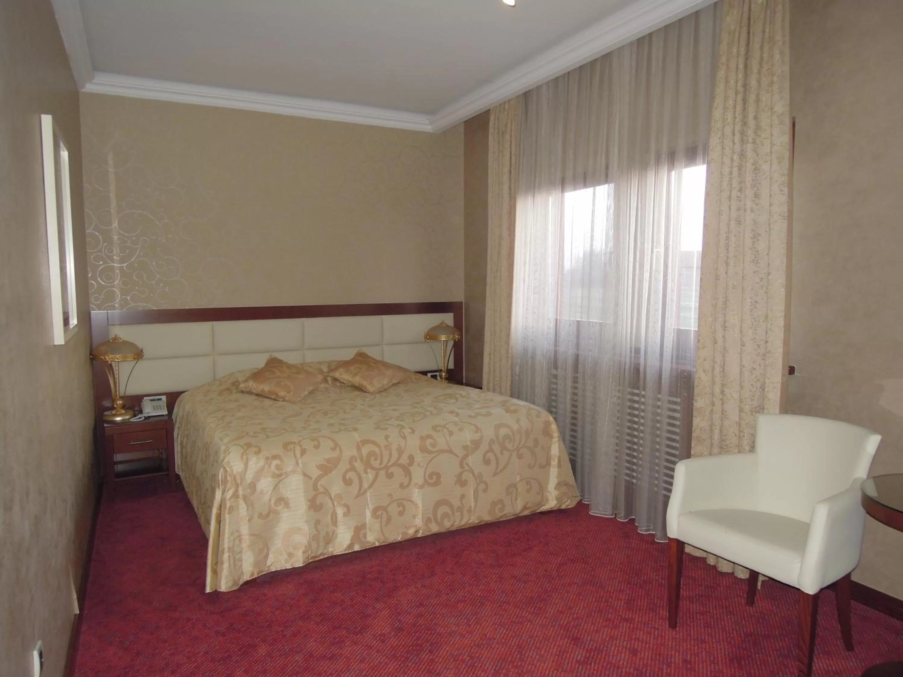 Bed in Hotel Sucevic Garni