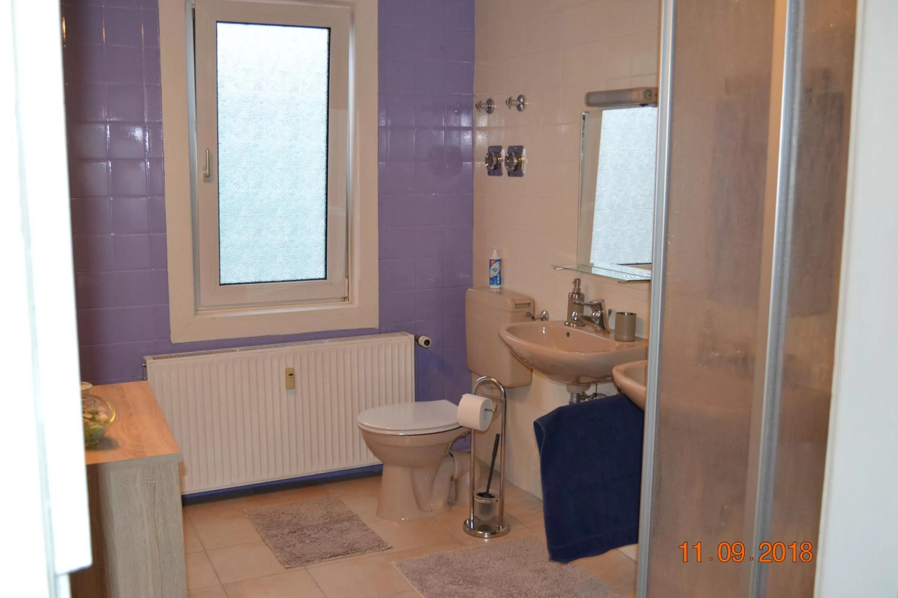 Bathroom in Landgasthaus Queen Victoria