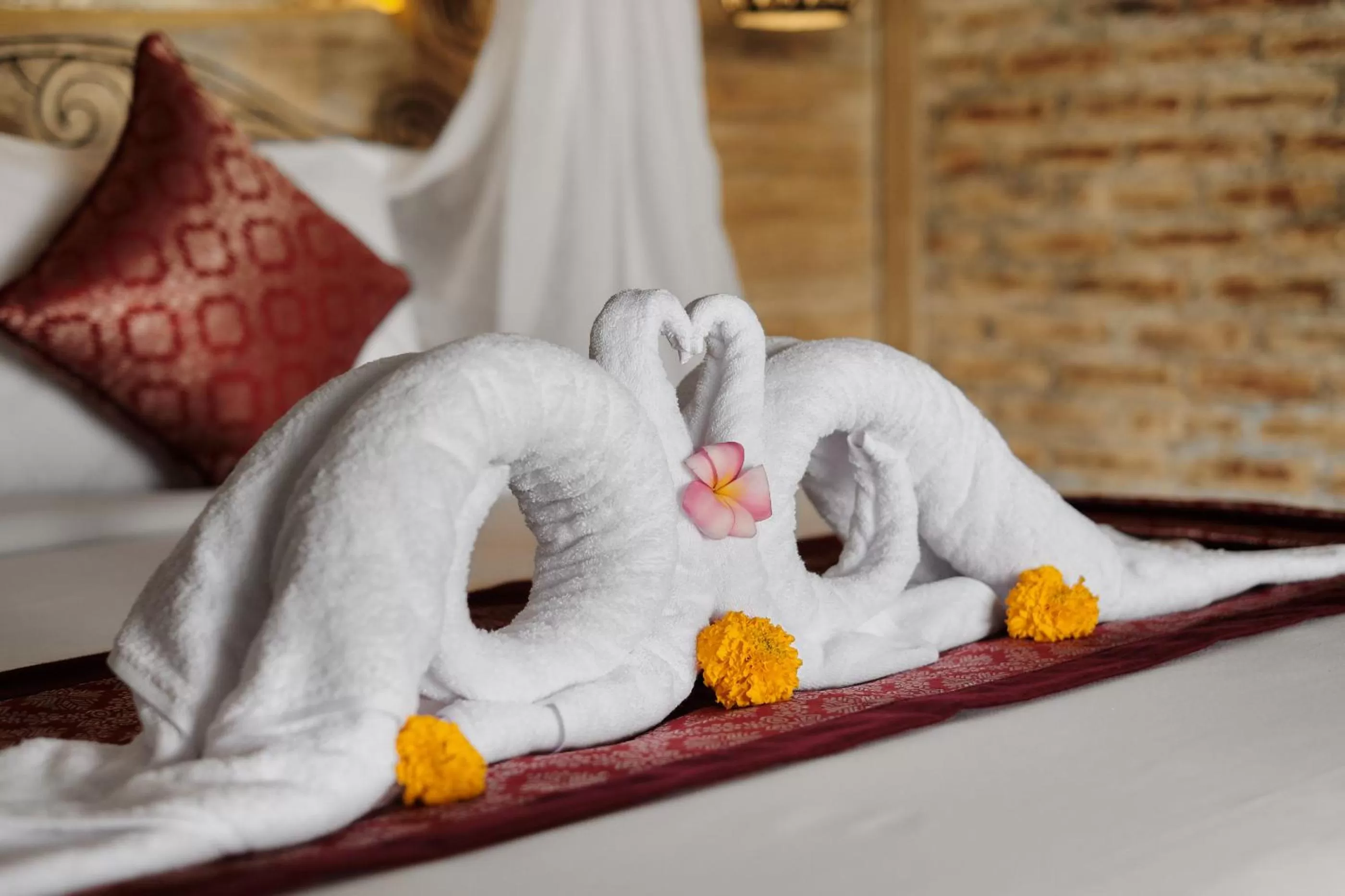 Bedroom in Joglo Organik Guesthouse