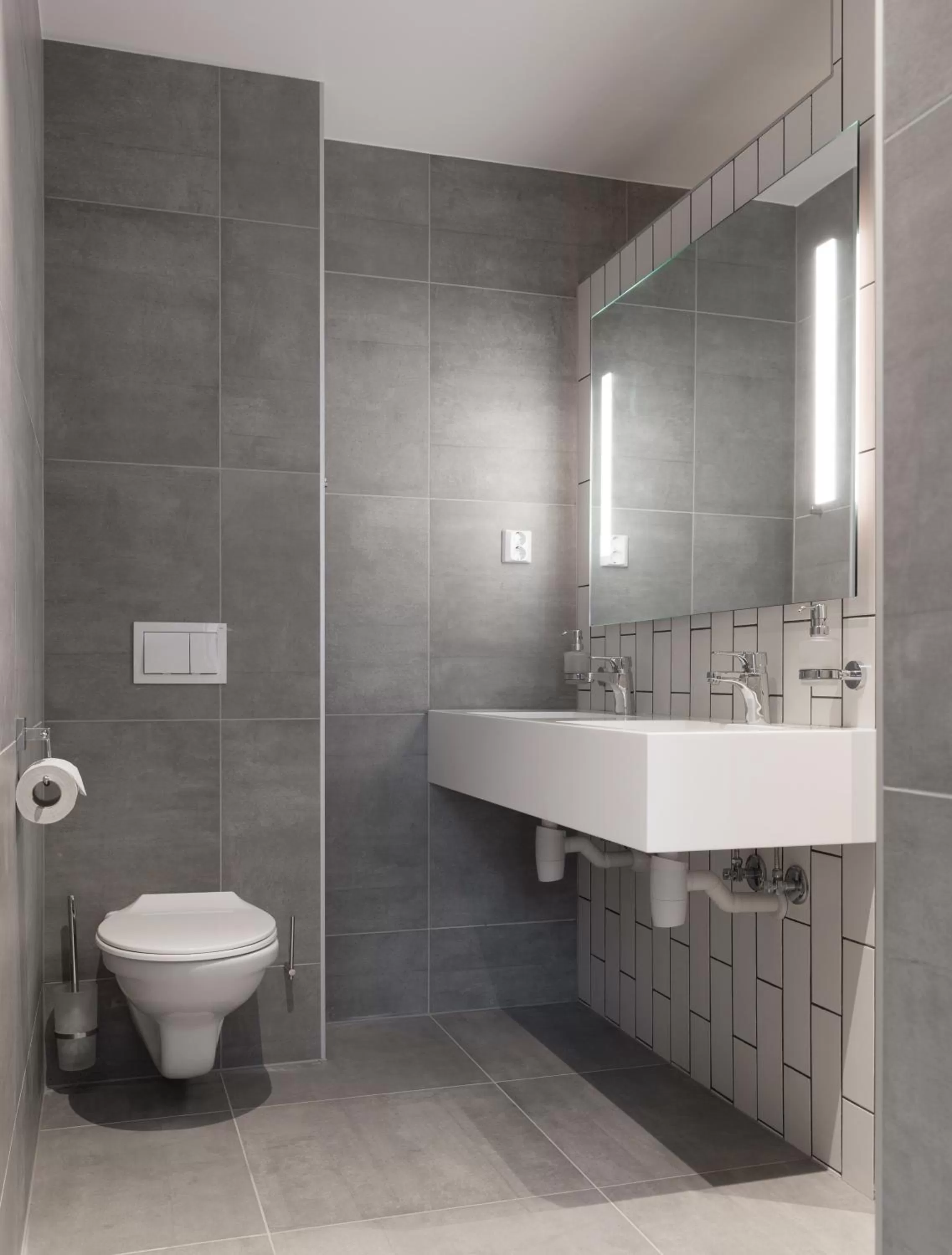 Bathroom in Citybox Bergen City