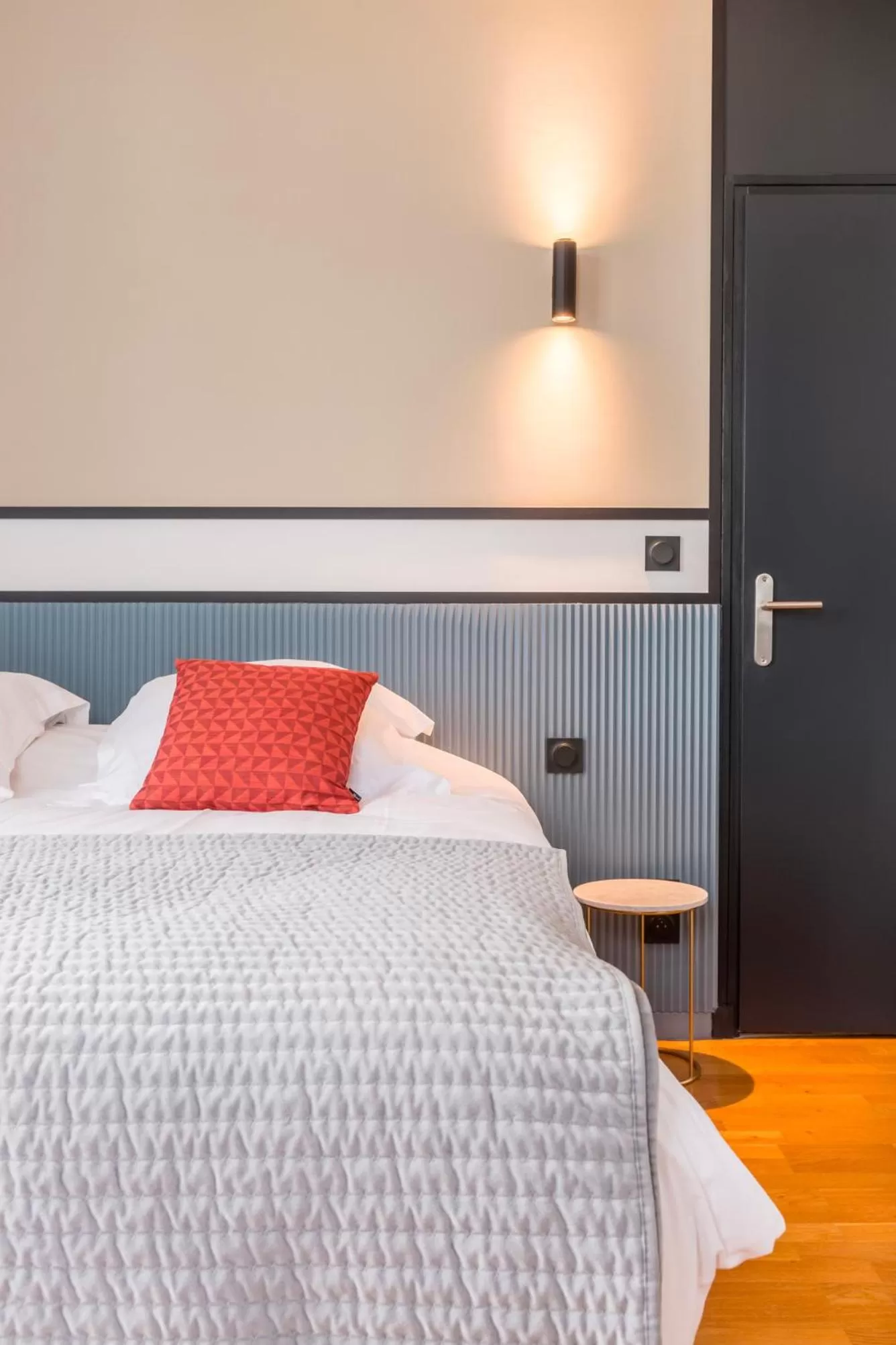 Bedroom, Bed in Au Chat Qui Dort Lille - Villa Gounod