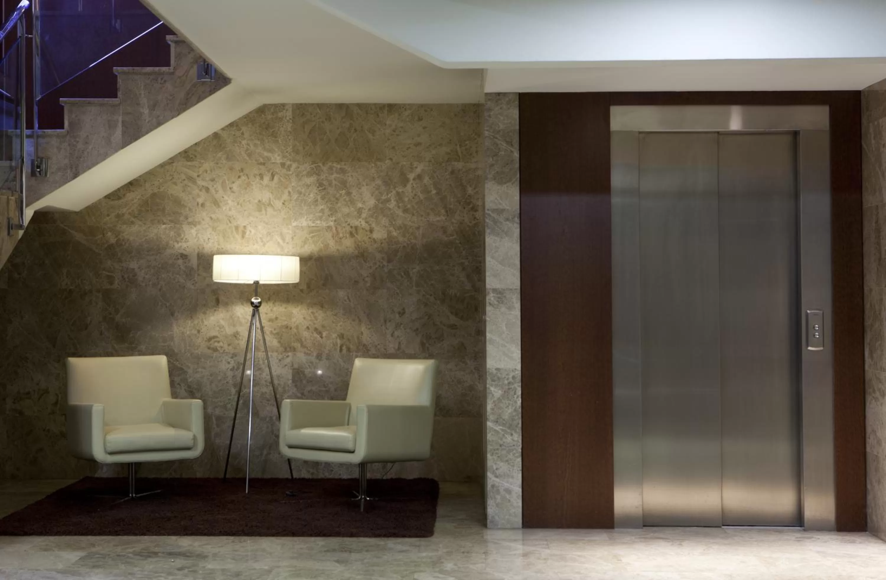 Lobby or reception in Hotel Praga