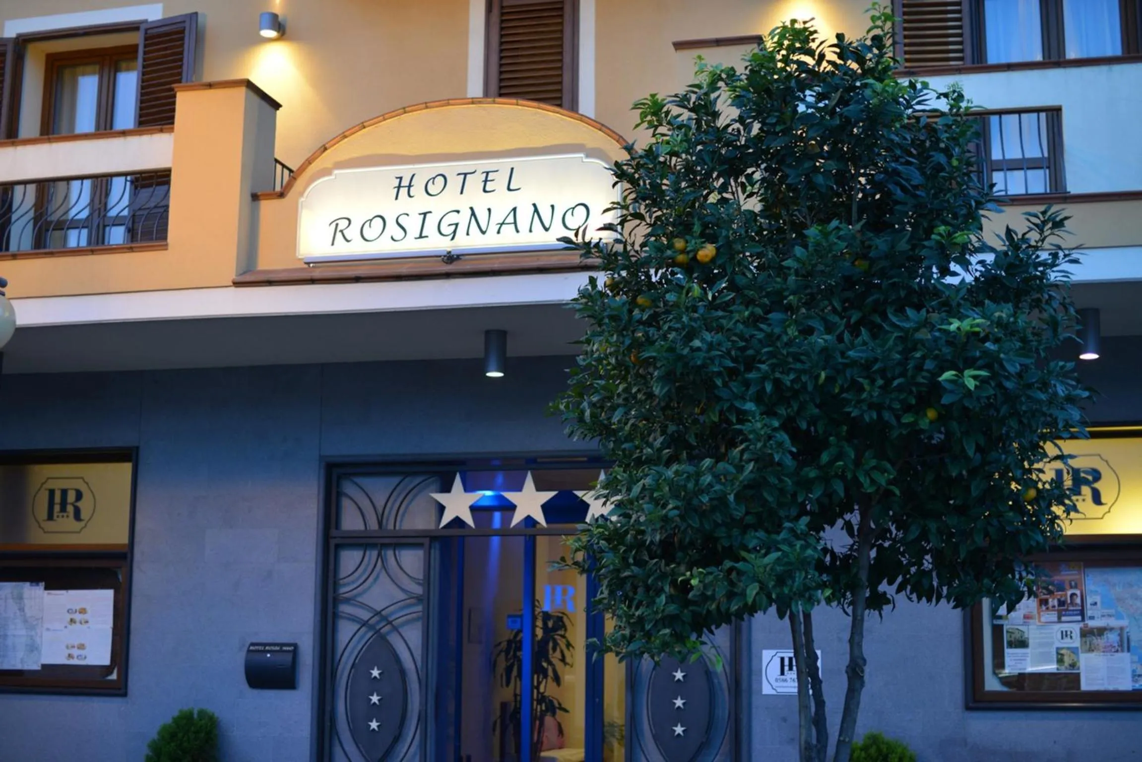 Facade/entrance in Hotel Rosignano