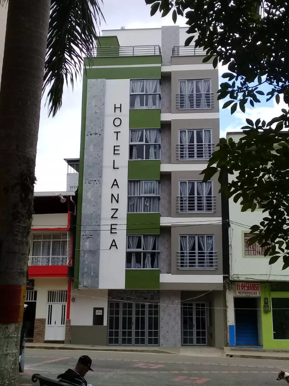 Facade/entrance, Property Building in Hotel Anzea