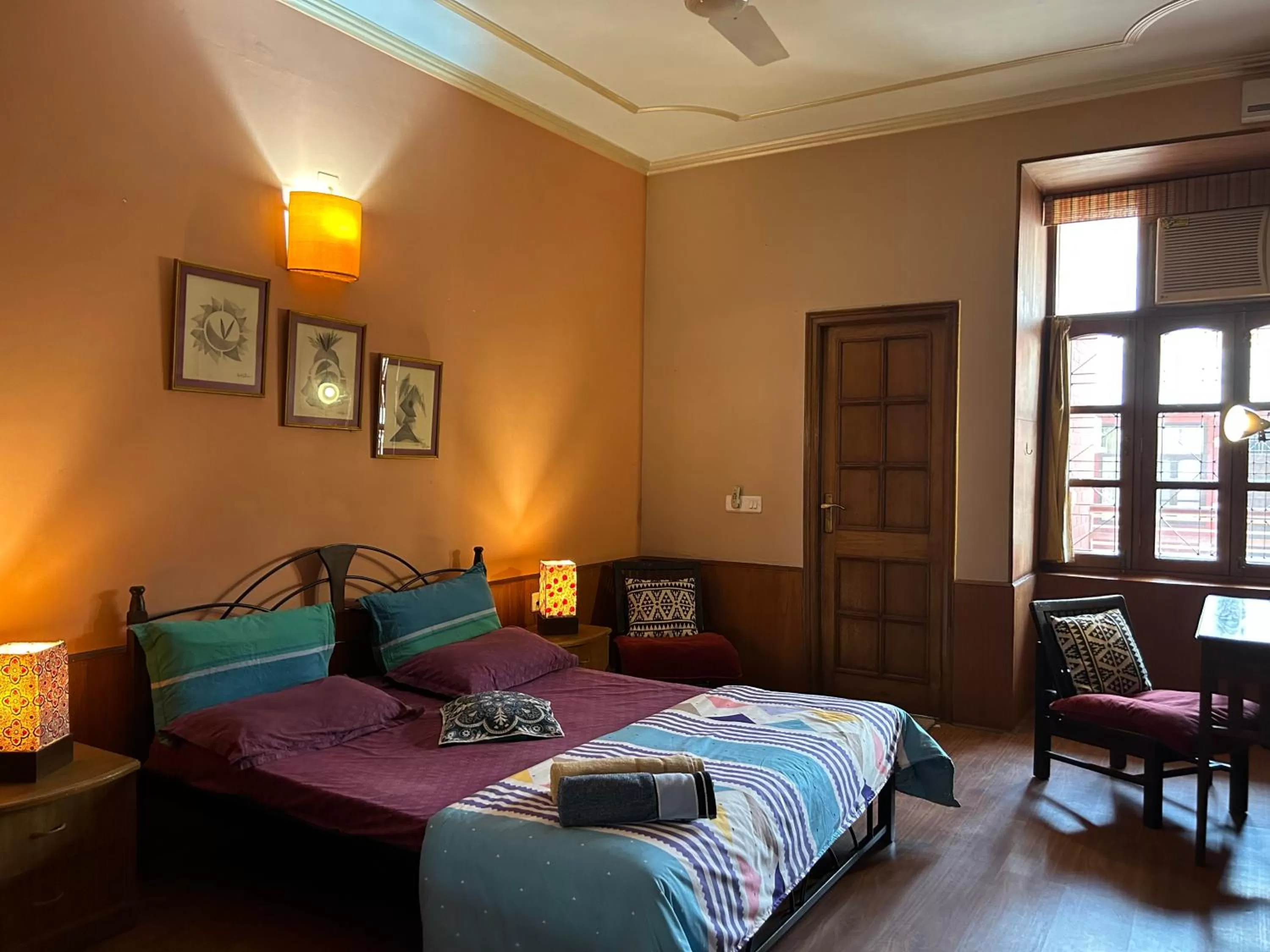 Bed in Ganga Vatika Boutique Hotel, Rishikesh