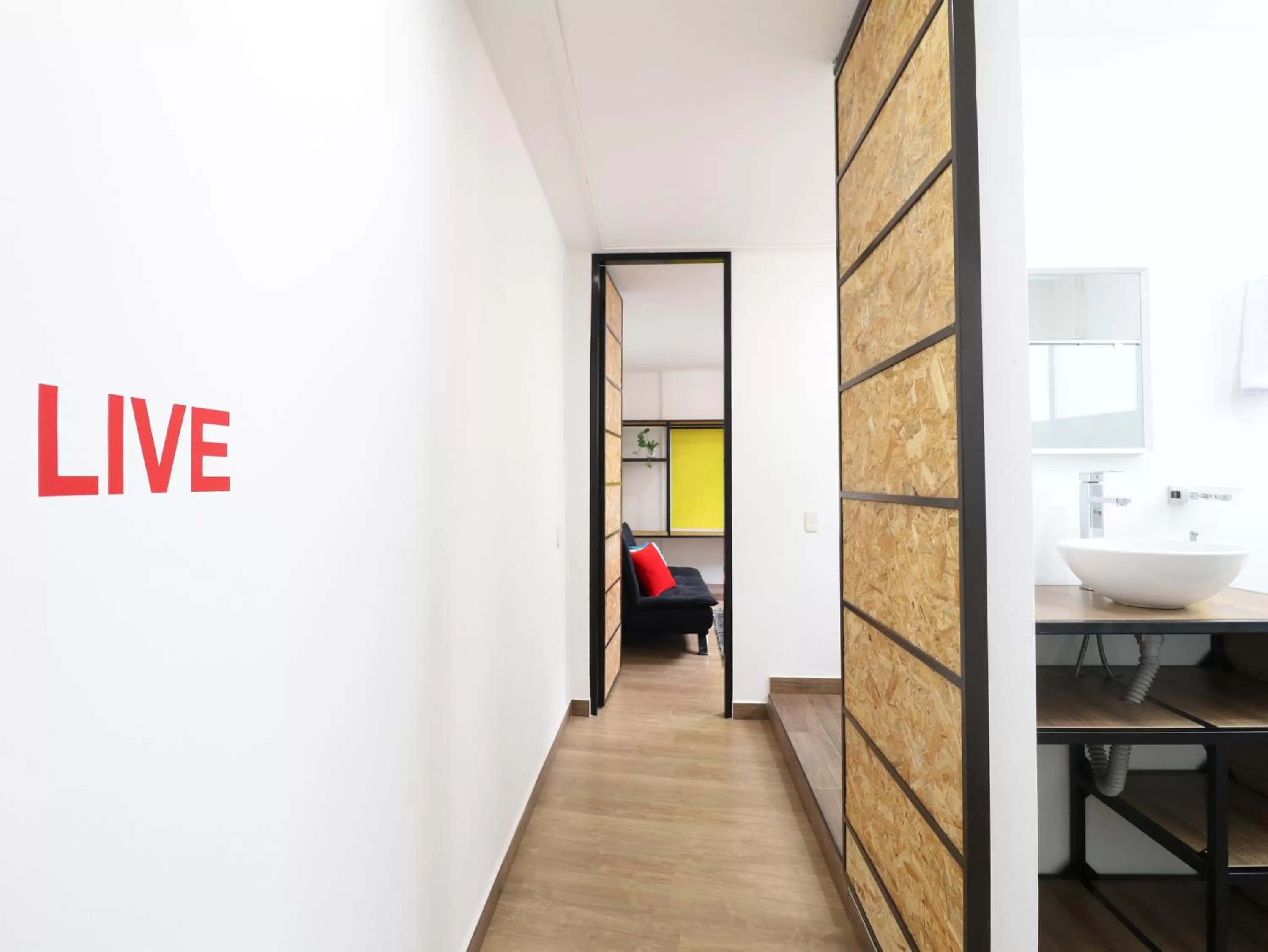 Bathroom in 554 Apartments