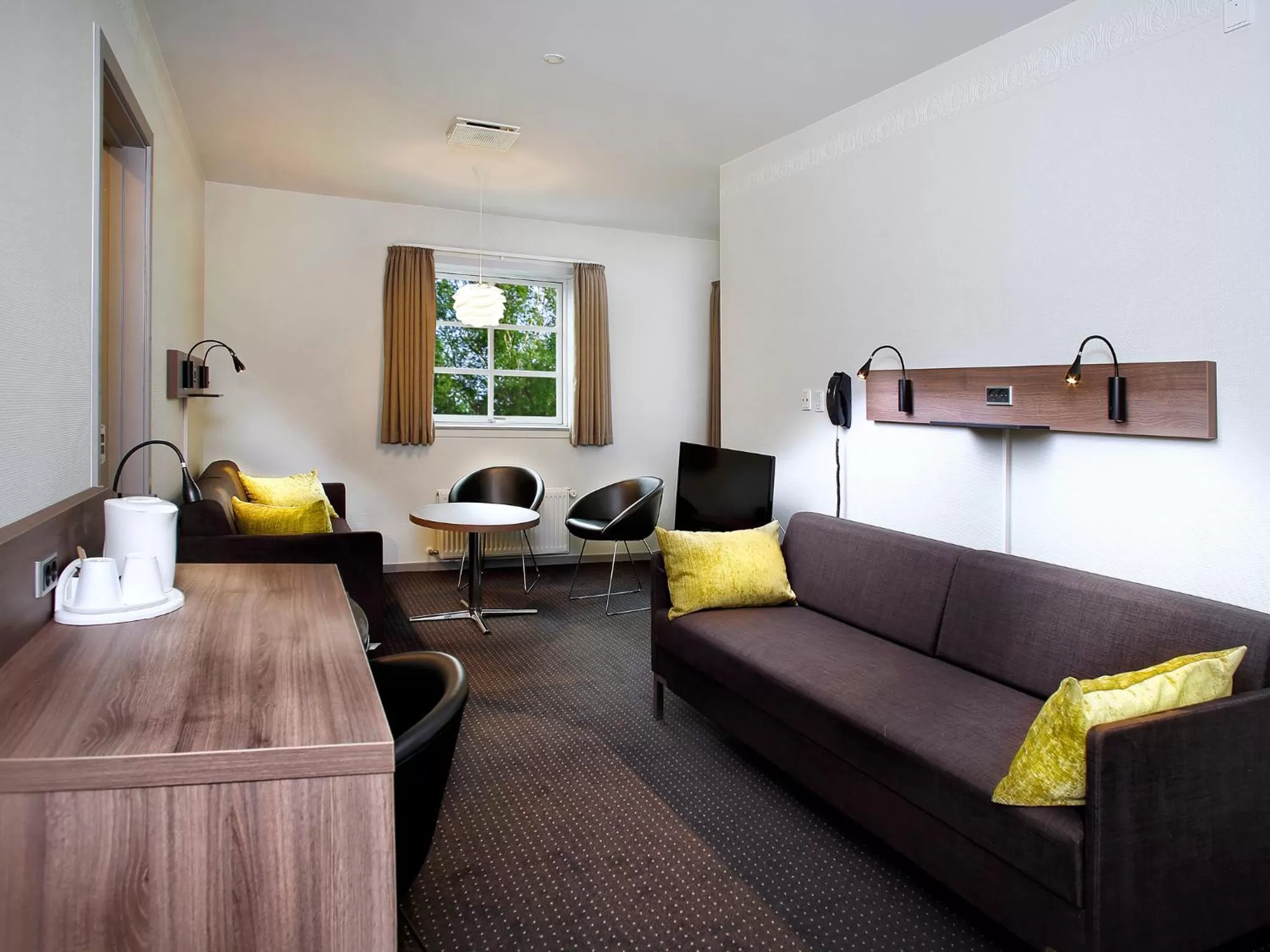 Living room in The Lodge Billund