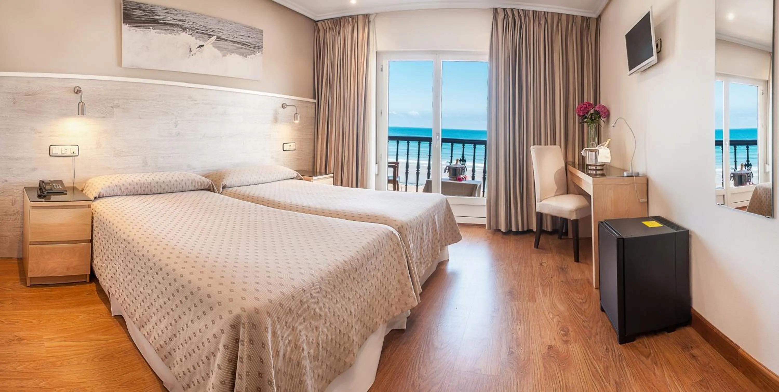 Bed in Hotel Don Pepe