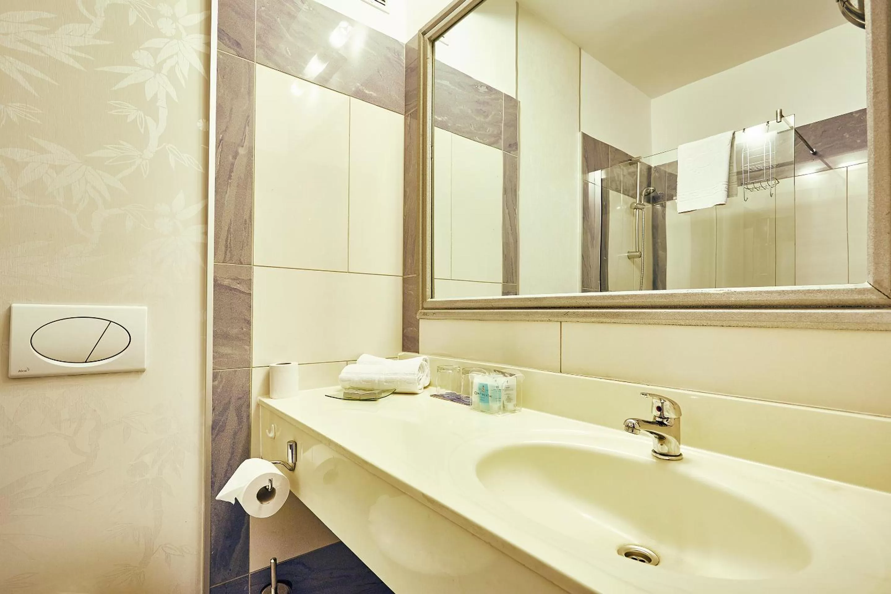 Bathroom in Continental Drobeta Turnu Severin