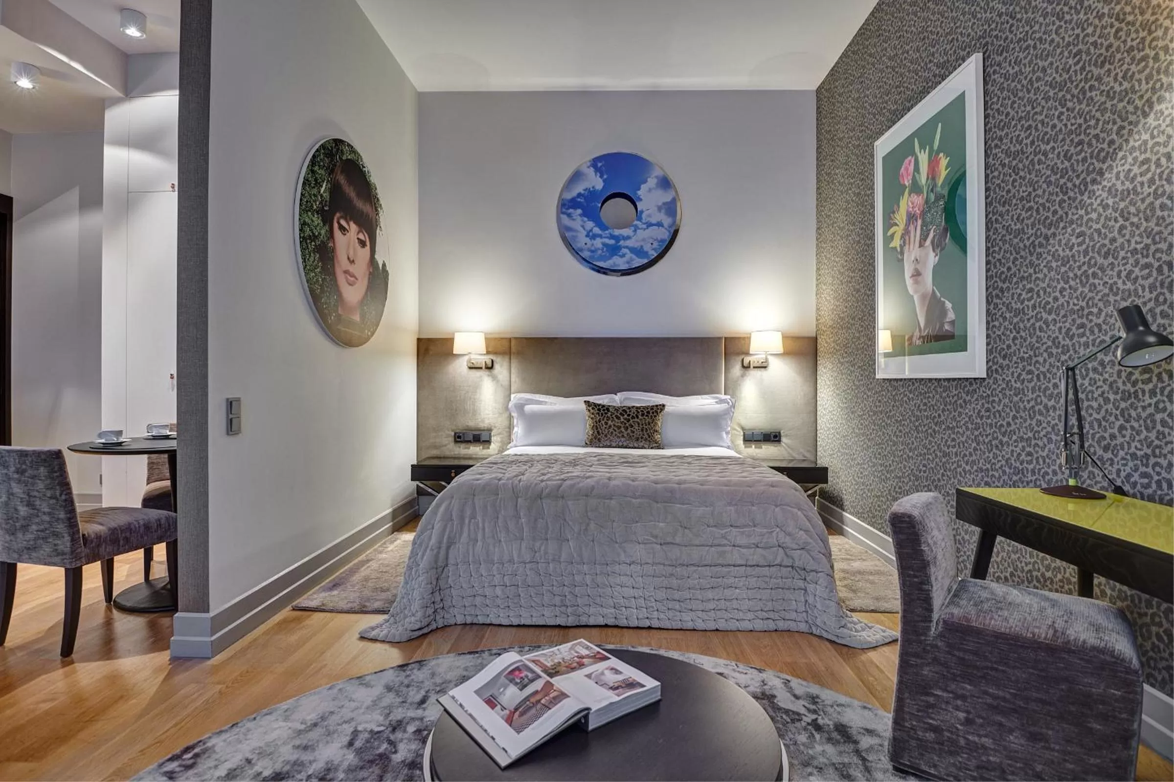 Photo of the whole room, Bed in H15 Boutique Hotel, Warsaw, a Member of Design Hotels