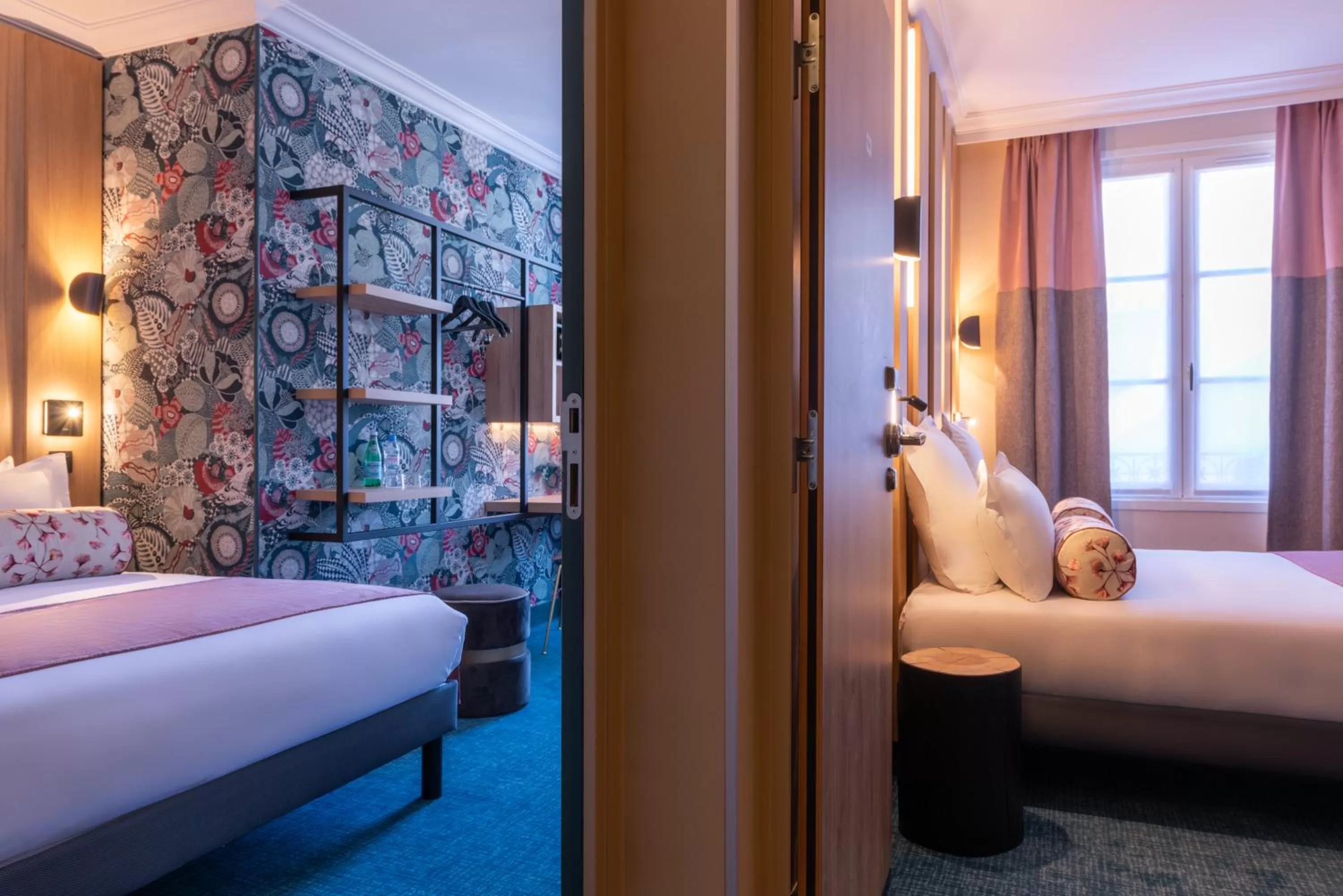 Bed in Leonardo Boutique Hotel Paris Opera