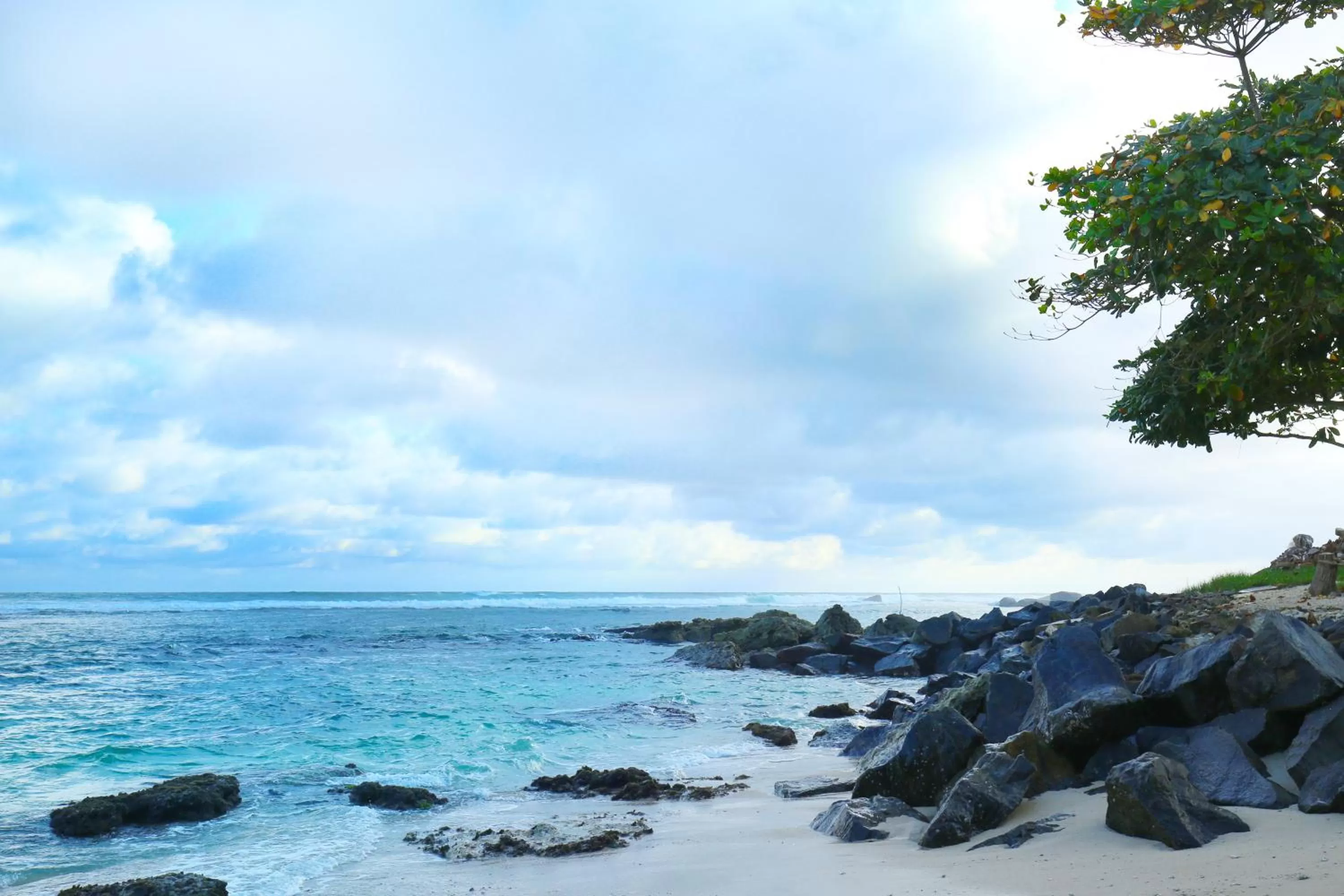 Beach in Kaminrich Cottage