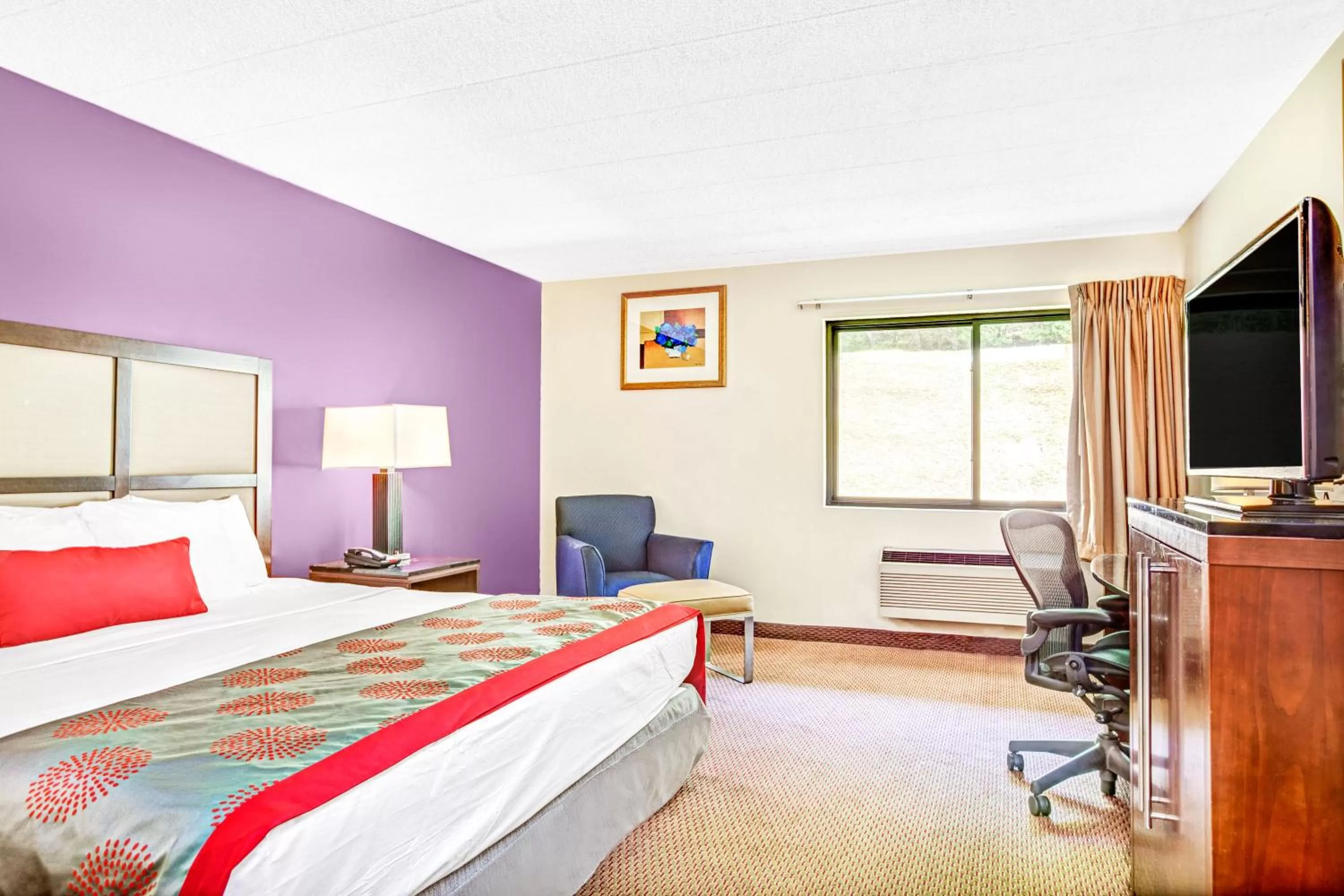 Bedroom, Bed in Ramada by Wyndham Rockaway