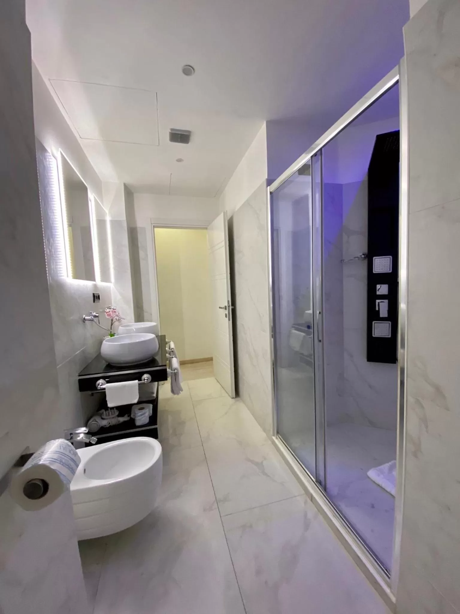 Shower in Escape Luxury Suite - CA Domus Collection