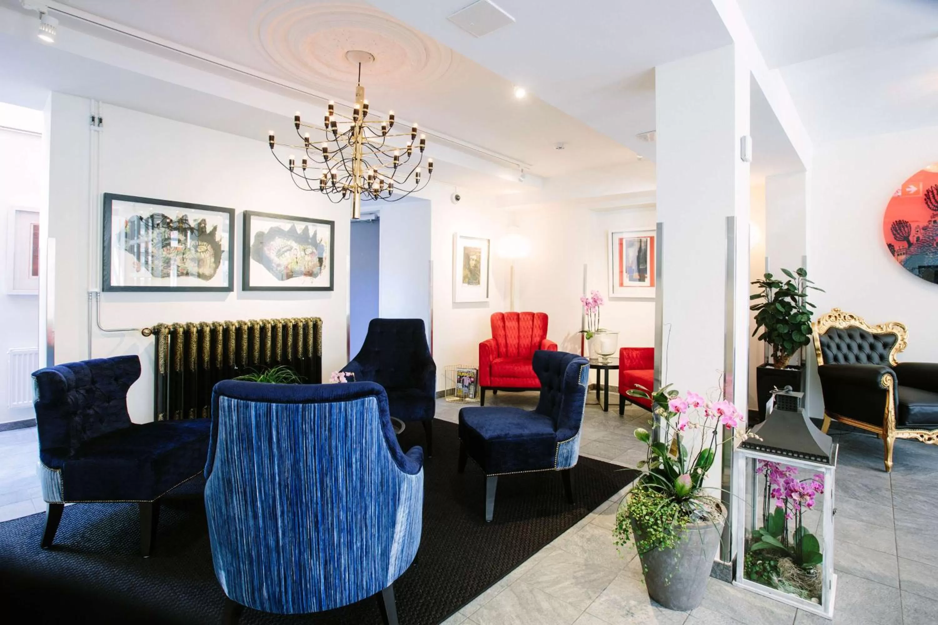 Lobby or reception in Best Western Plus Hotell Nordic Lund