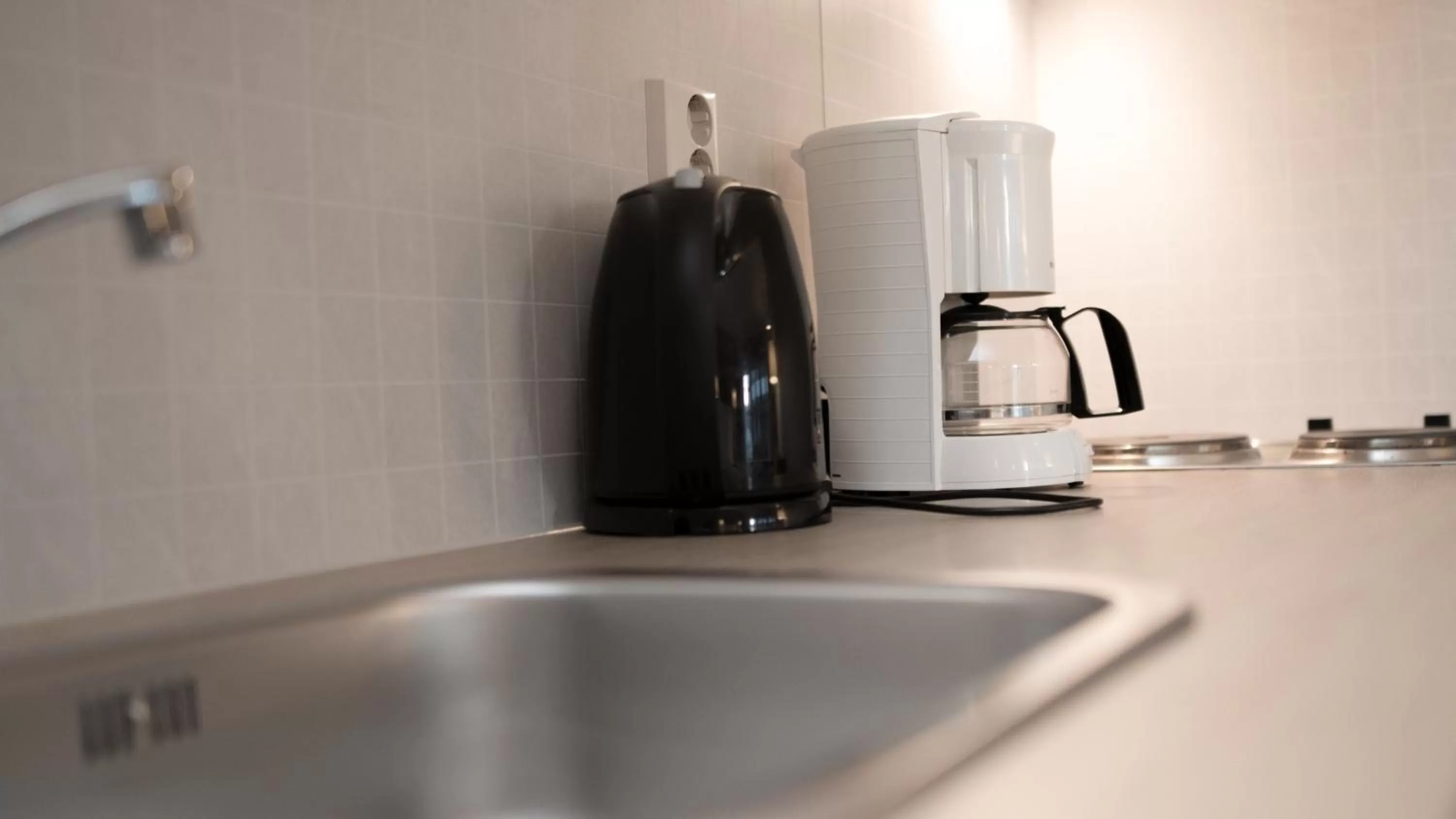 Kitchen or kitchenette in Oppdal Gjestetun Hotell