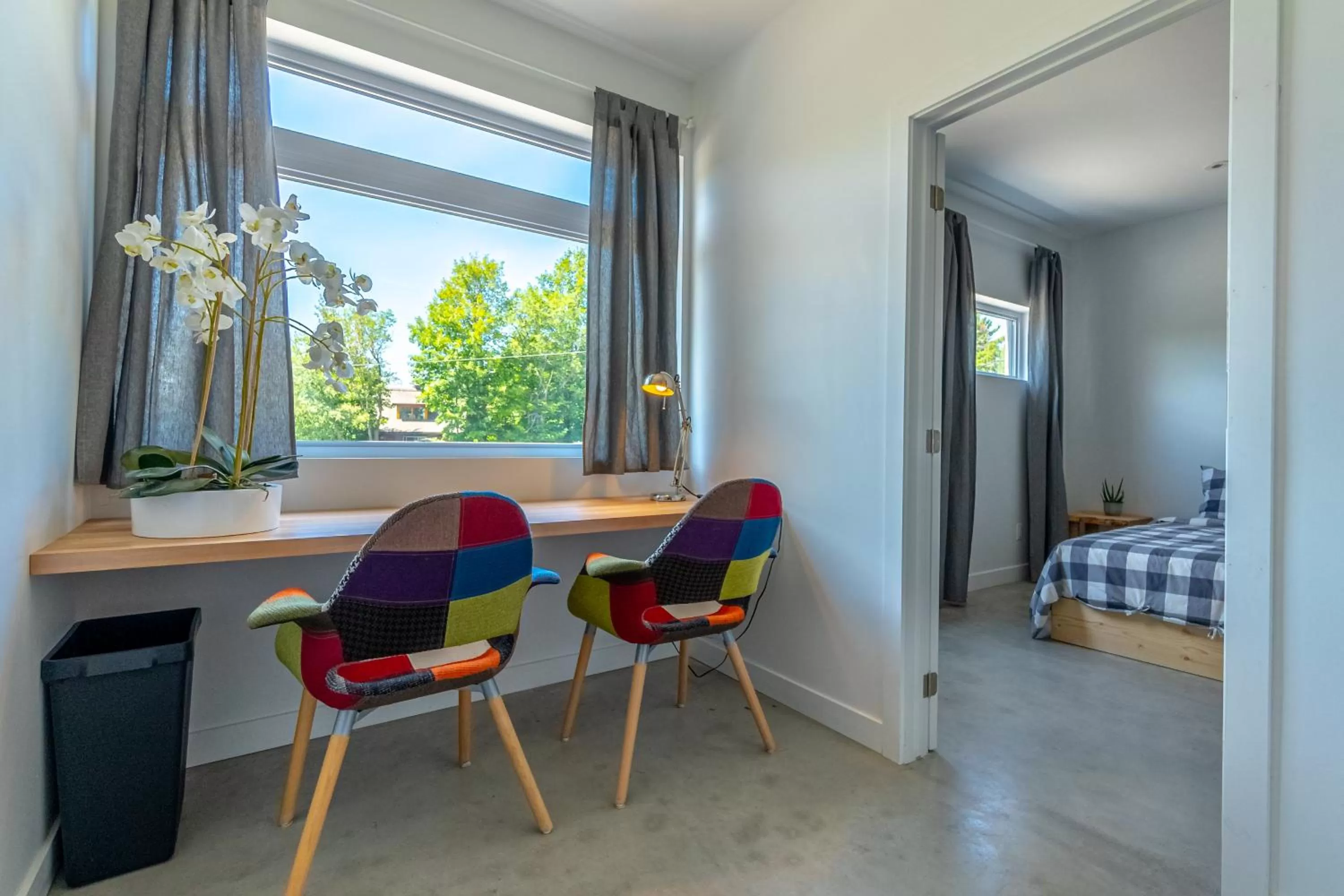 Area and facilities, Bed in Hôtel Val-David - Appartements de la Gare