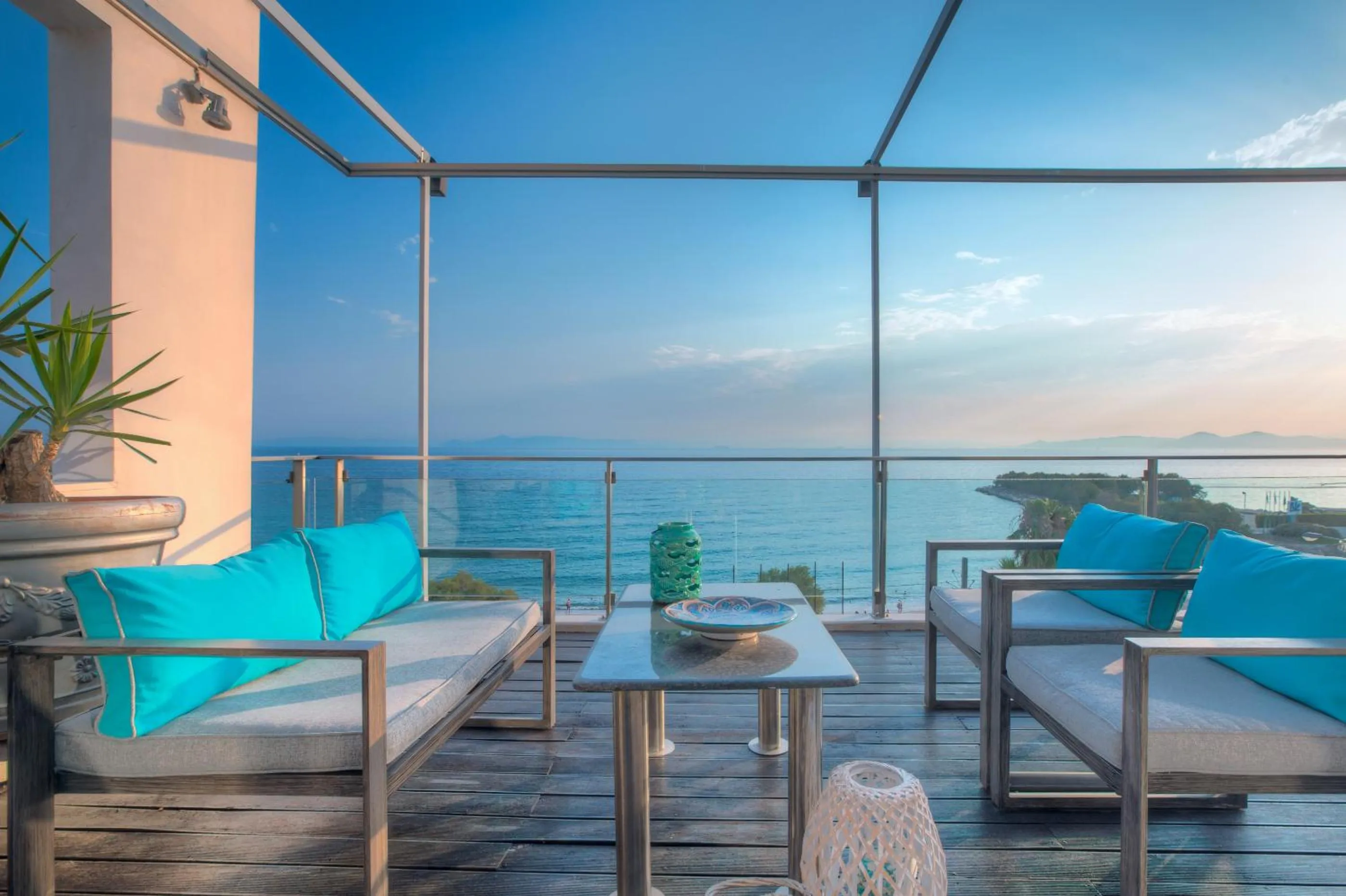 Balcony/Terrace in Tropical Hotel