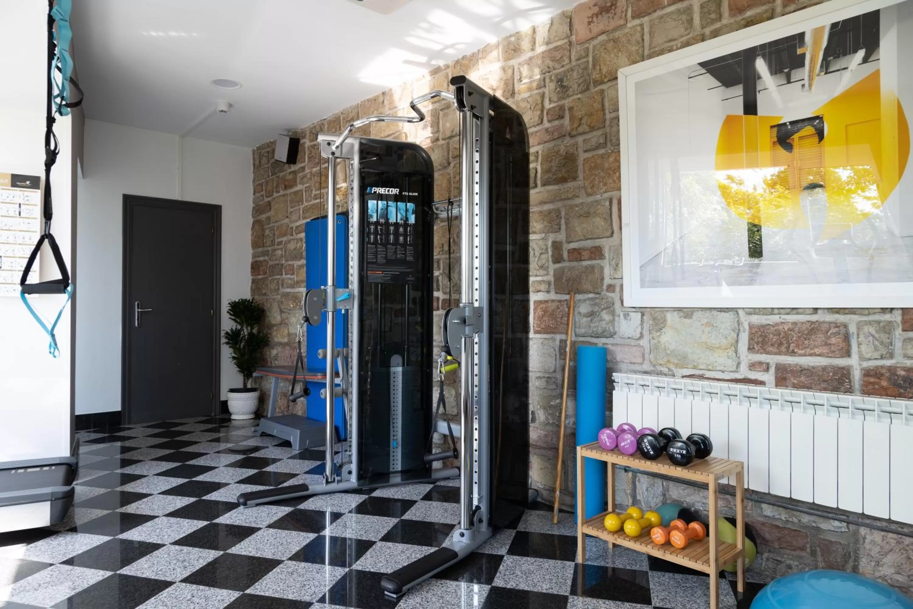 Fitness centre/facilities in Hotel Avenida