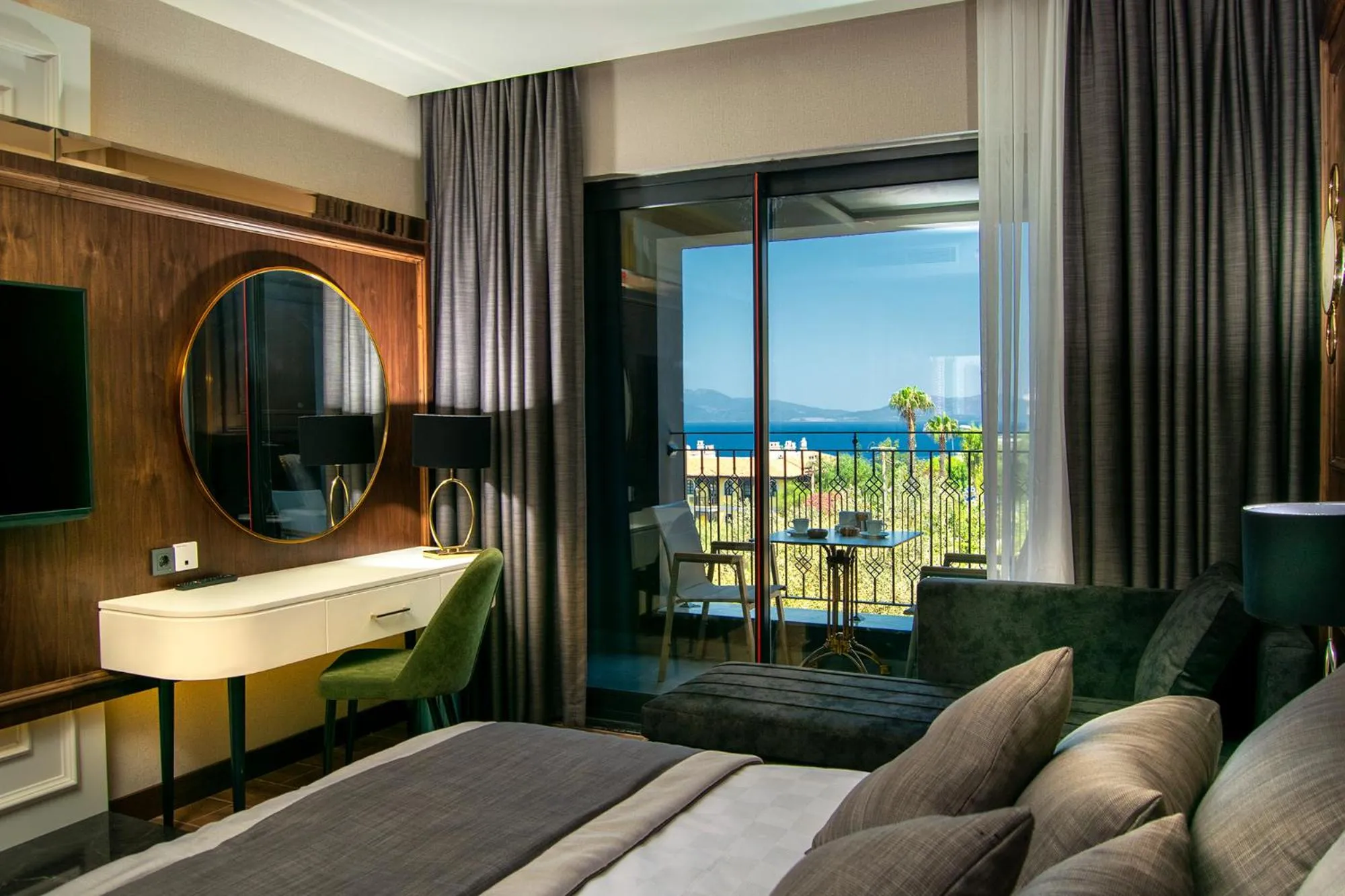 Sea view, Bed in TNR Otel & Spa