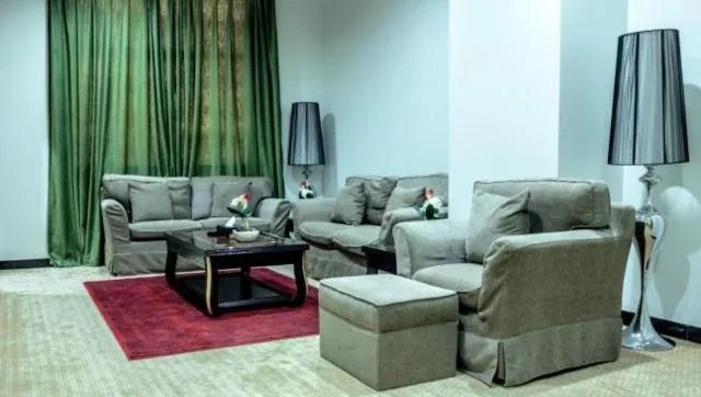 Living room in Doha Dynasty Hotel