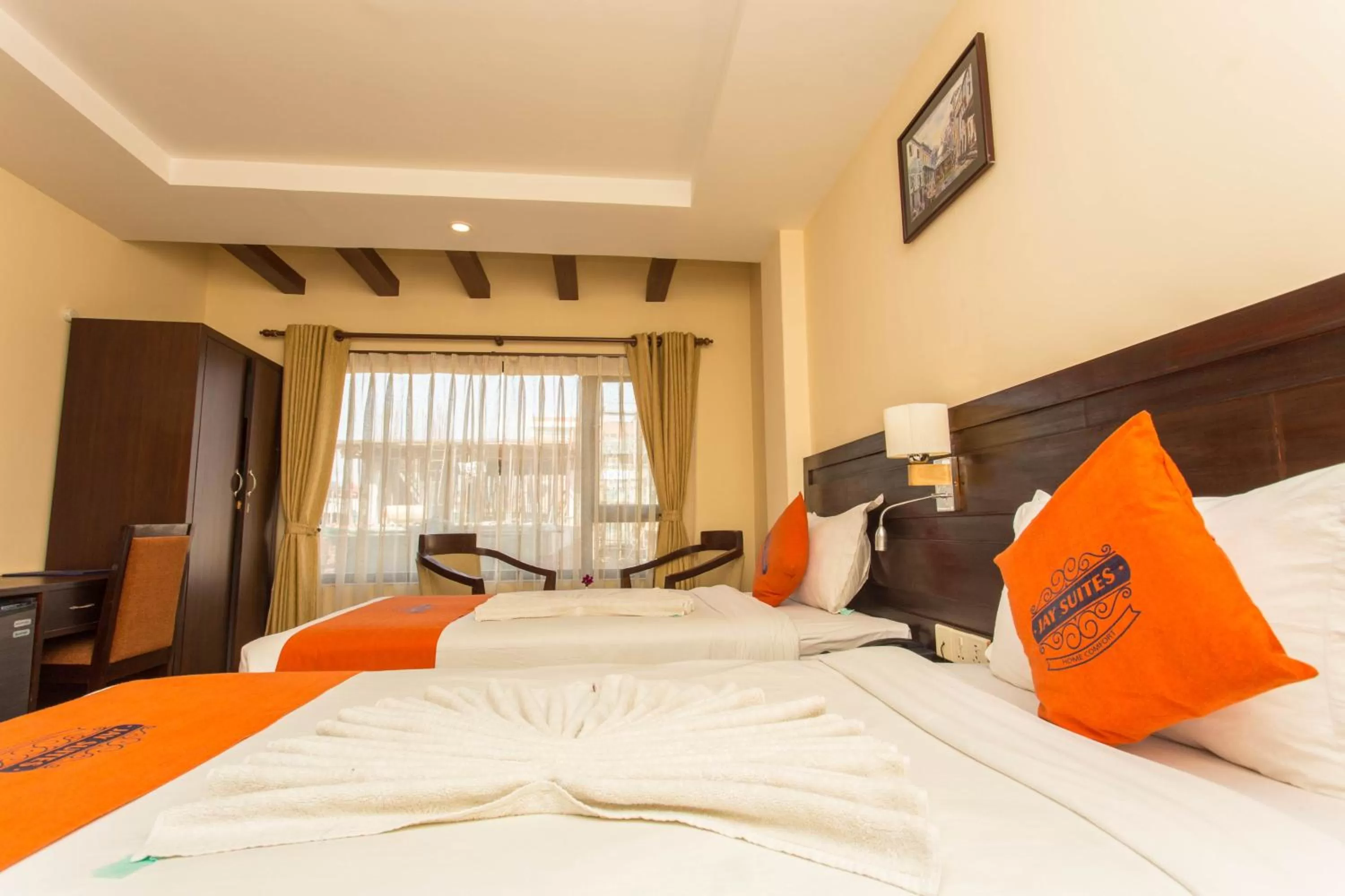 Bedroom, Bed in Hotel Jay Suites