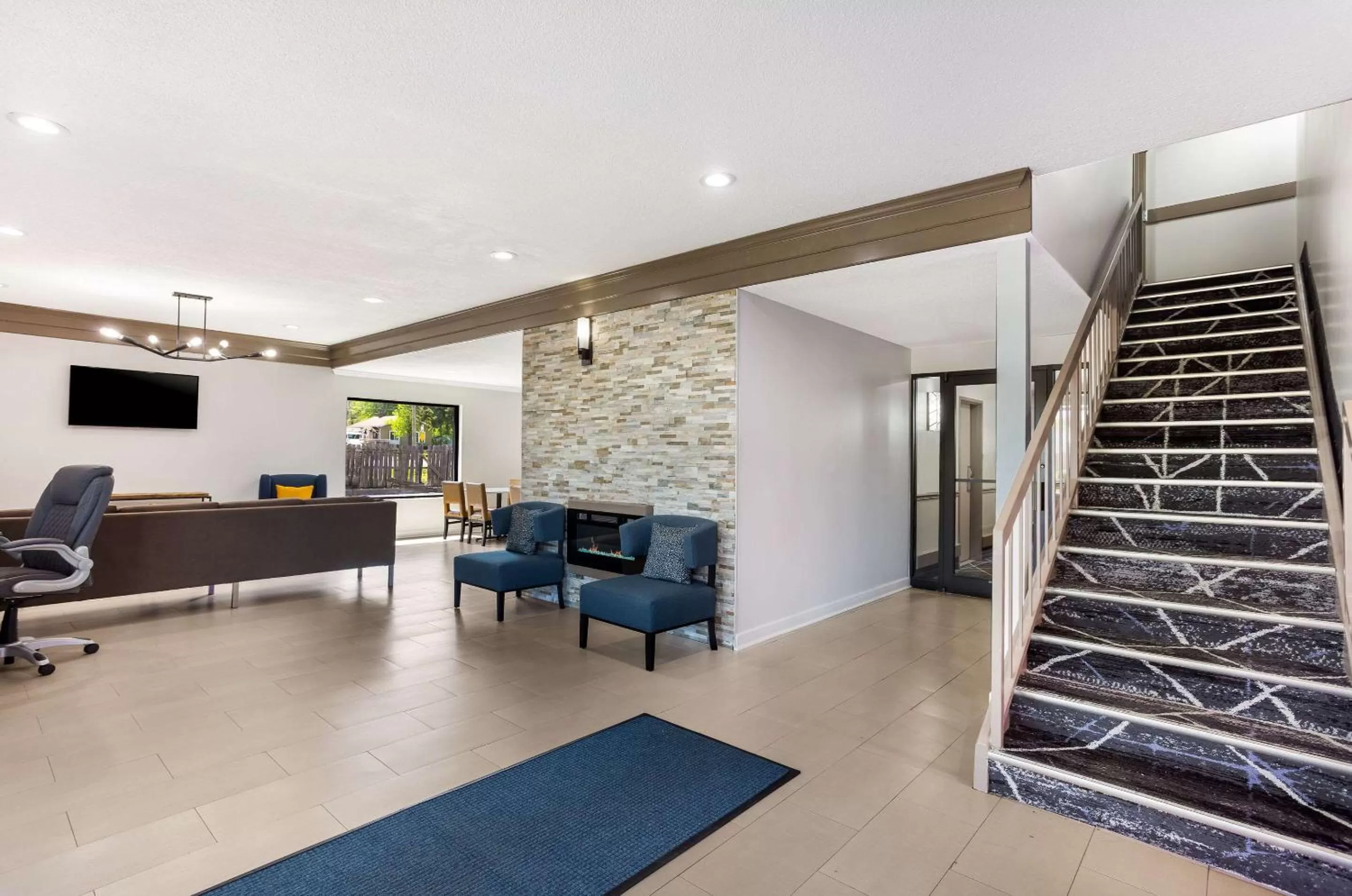 Lobby or reception in Quality Inn South Bend near Notre Dame