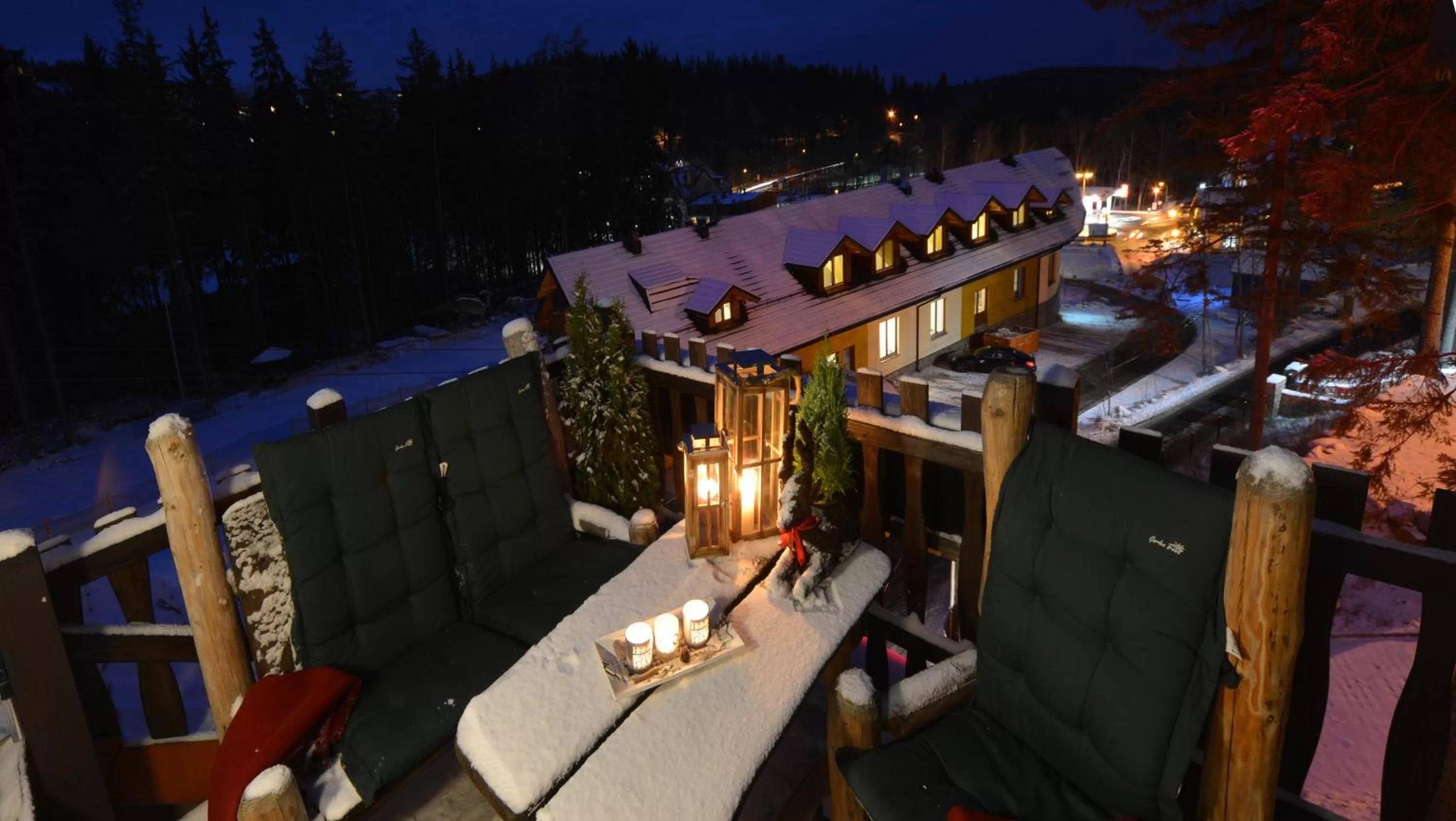 Balcony/Terrace in Safir przy samym WYCIĄGU