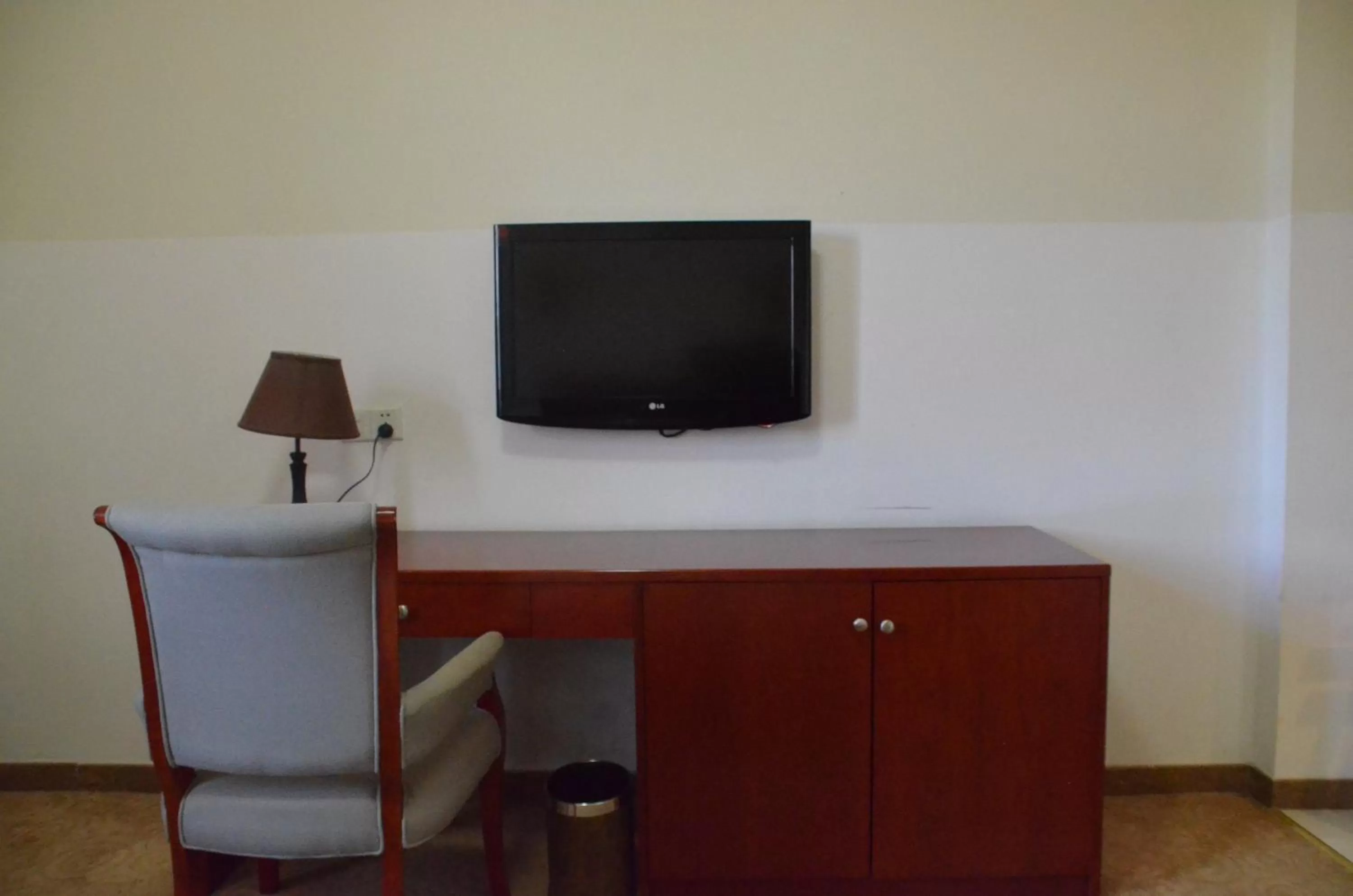 TV/Entertainment Center in Soluxe Club International Hotel