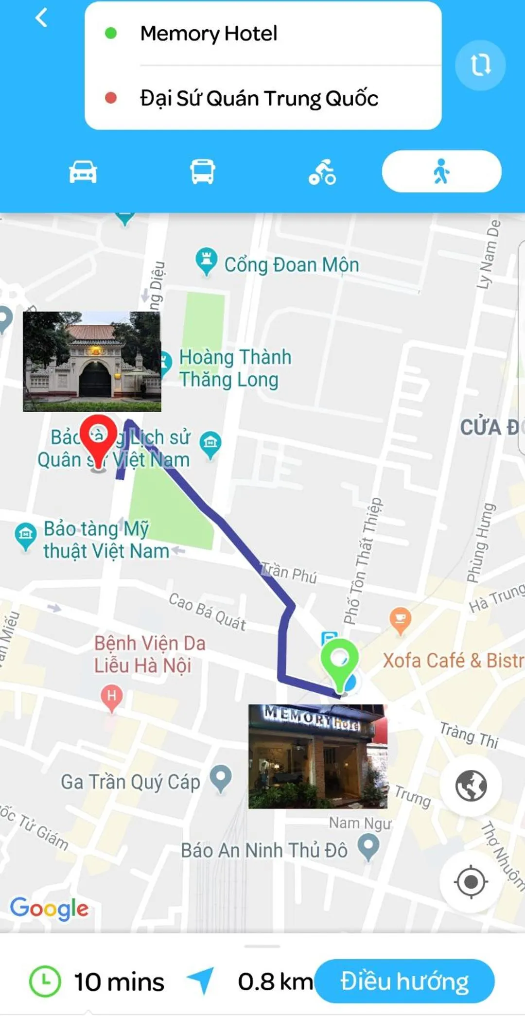 Neighbourhood in Memory Hotel