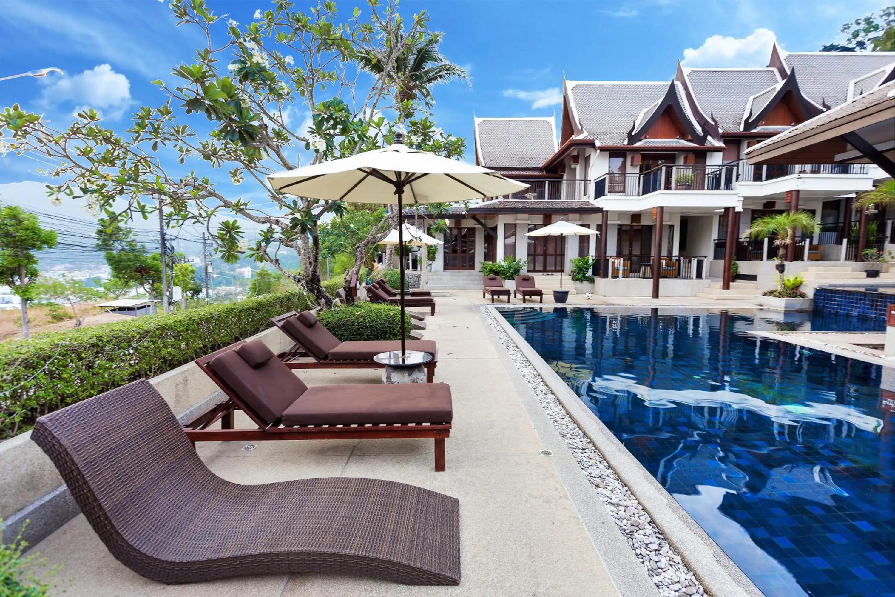 Swimming pool in Baan Yin Dee Boutique Resort Phuket - SHA Plus