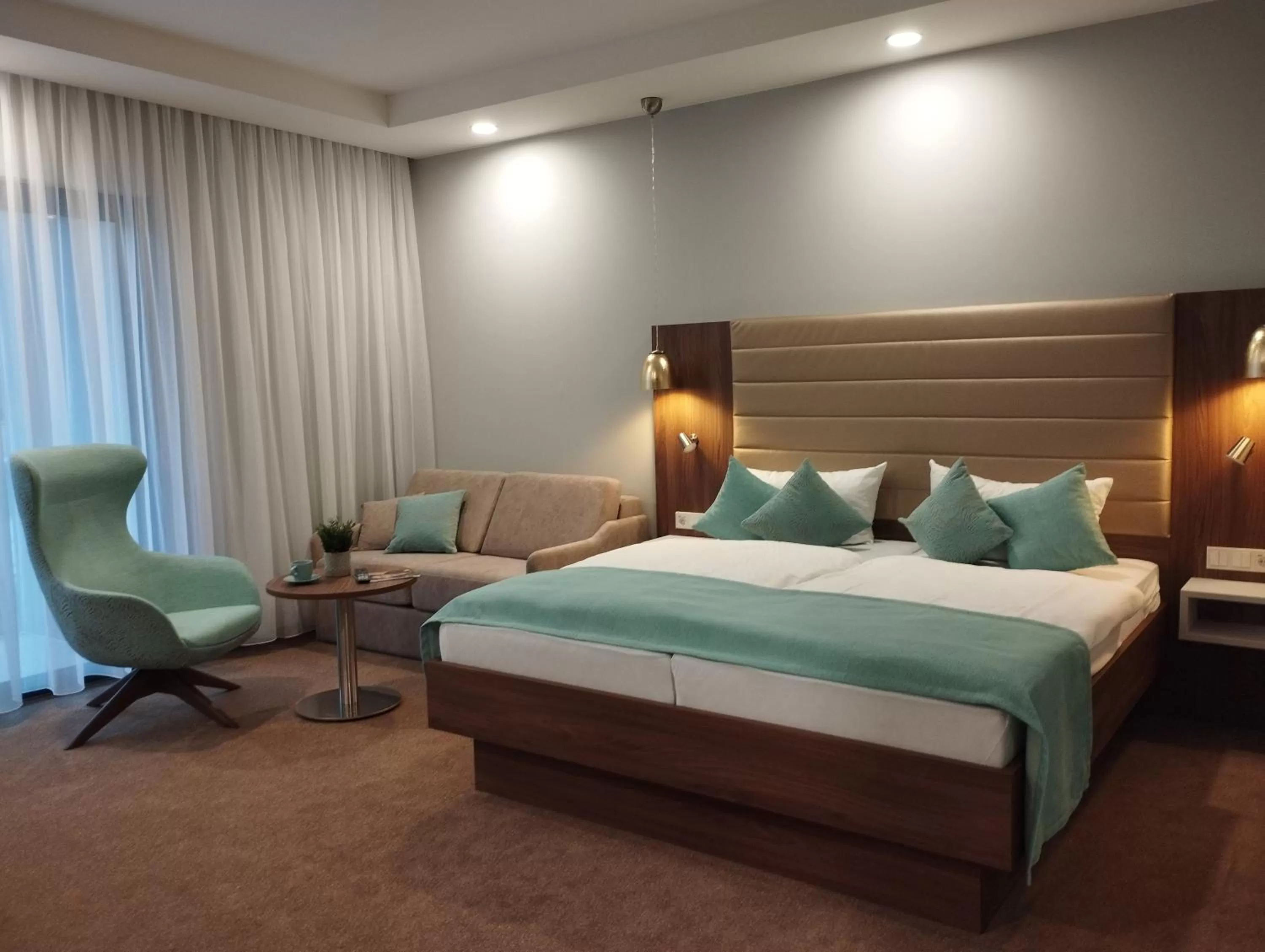 Bed in Hotel Herzog Georg