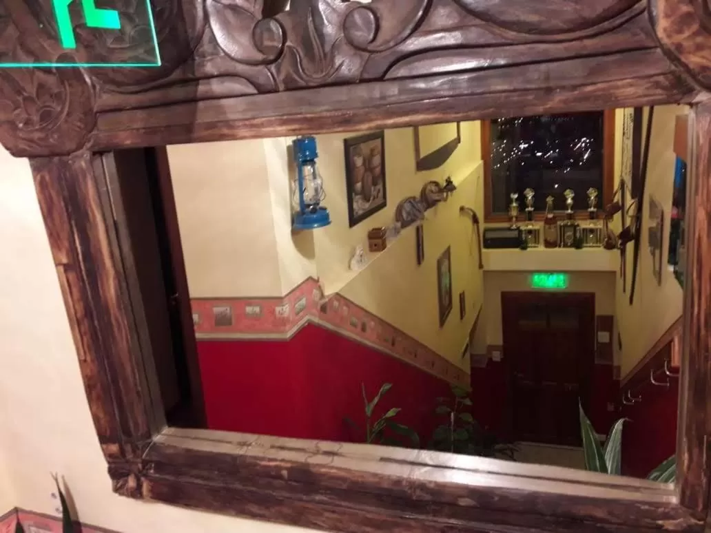 Decorative detail in Mirador del Beagle Hosteria