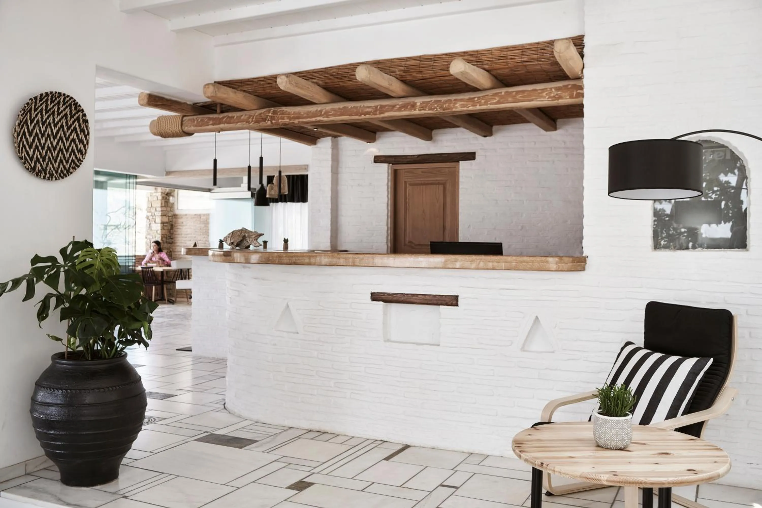Lobby or reception in Mr & Mrs White Mykonos