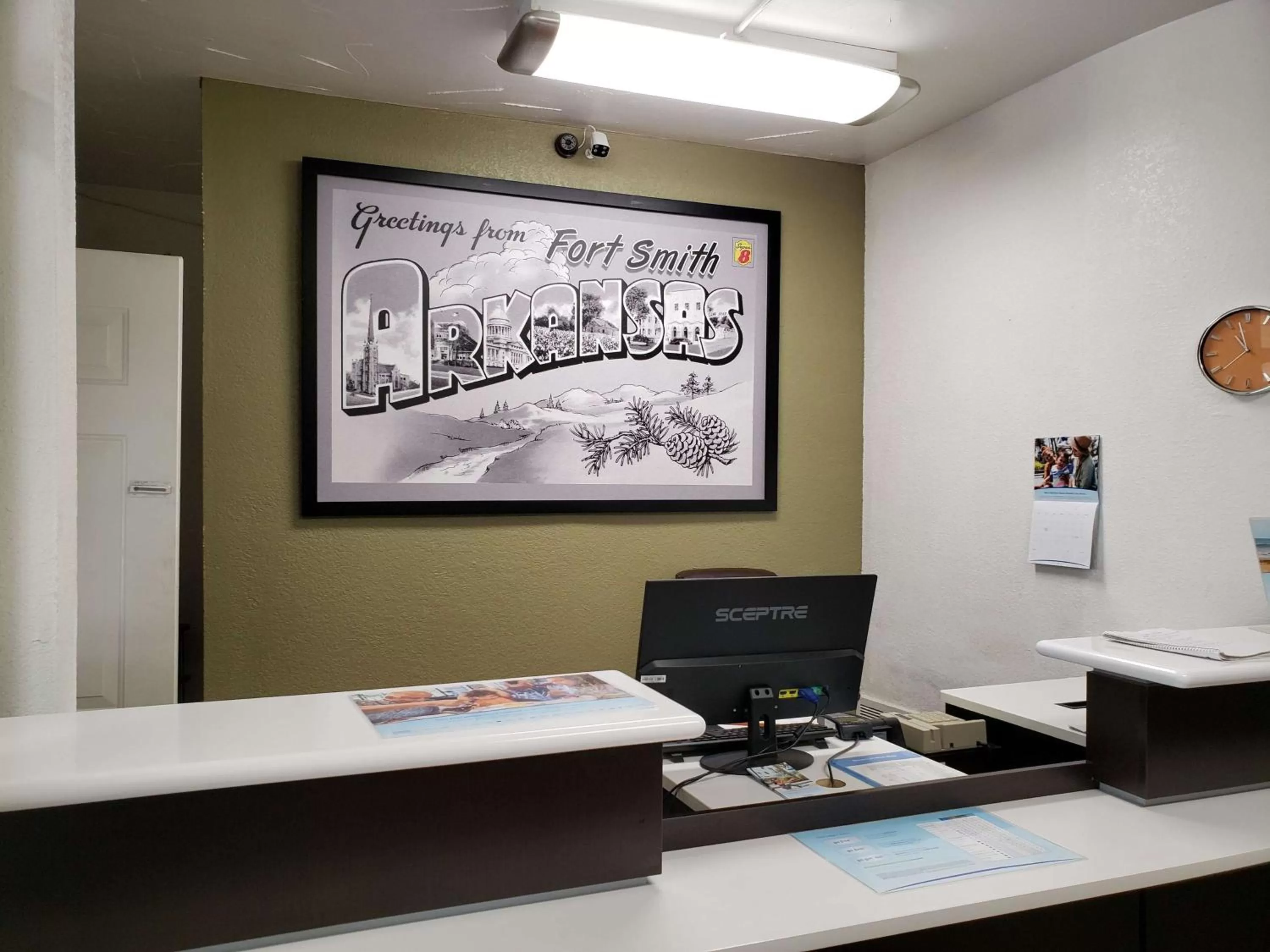 Lobby or reception in Super 8 by Wyndham Fort Smith