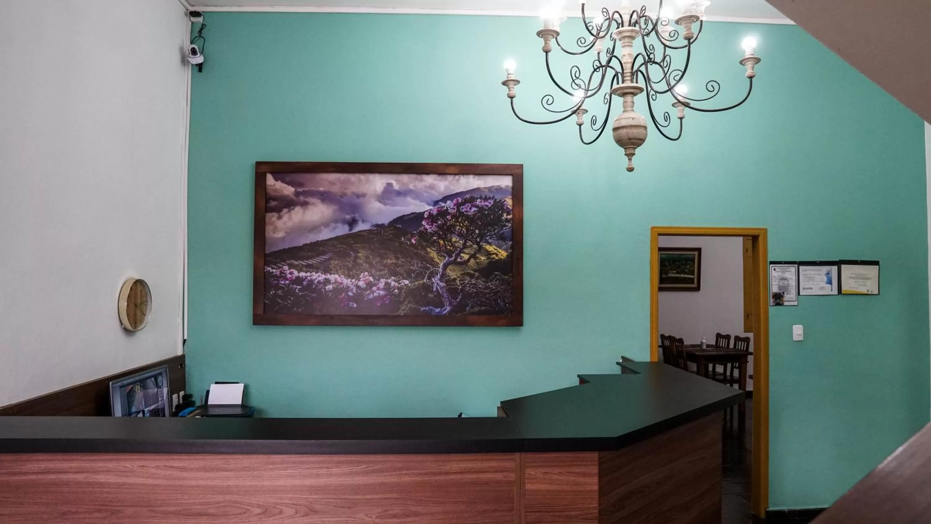 Lobby/Reception in Pousada o Amanhecer