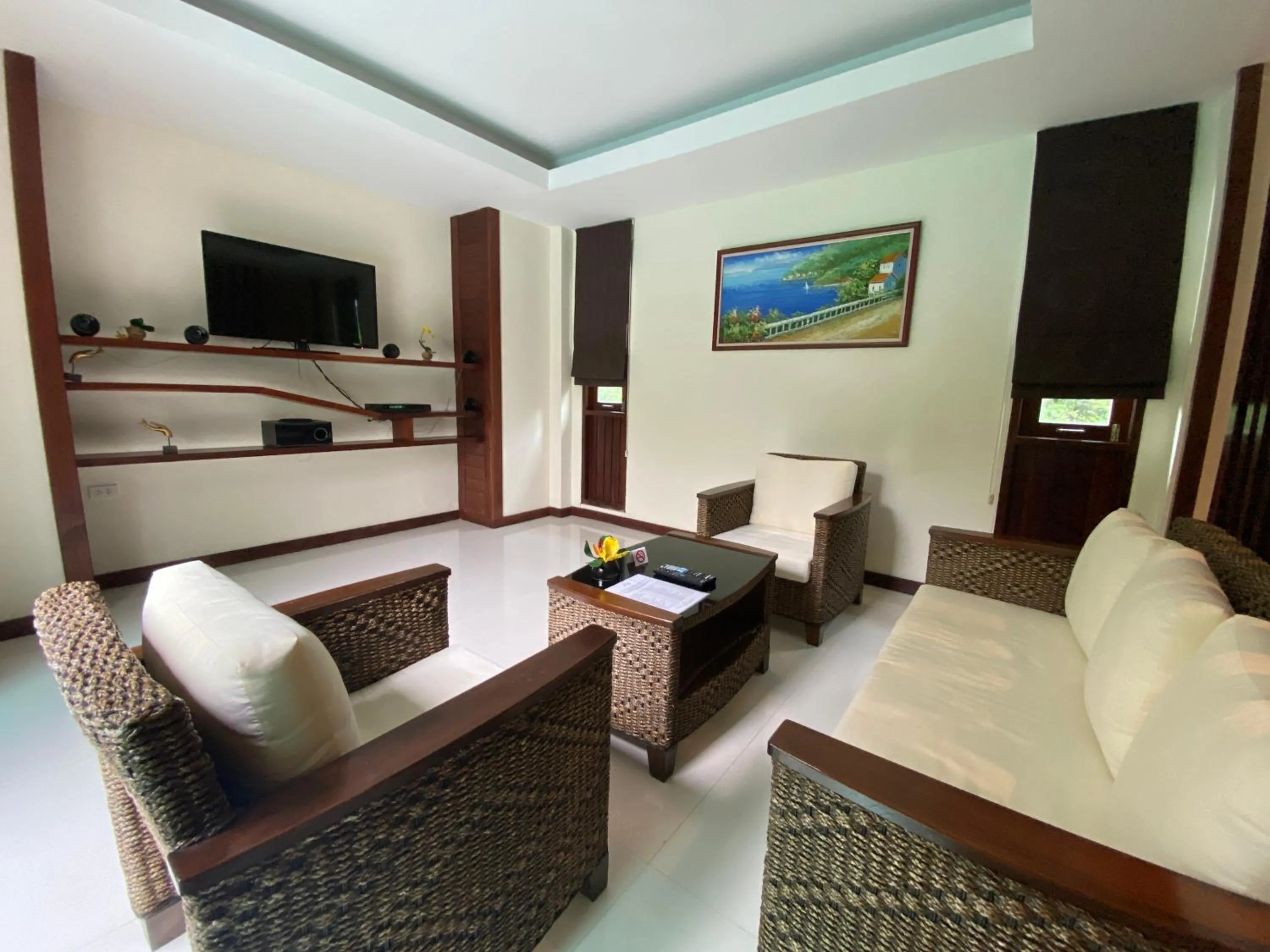 Living room, Seating Area in T-Villa Phuket
