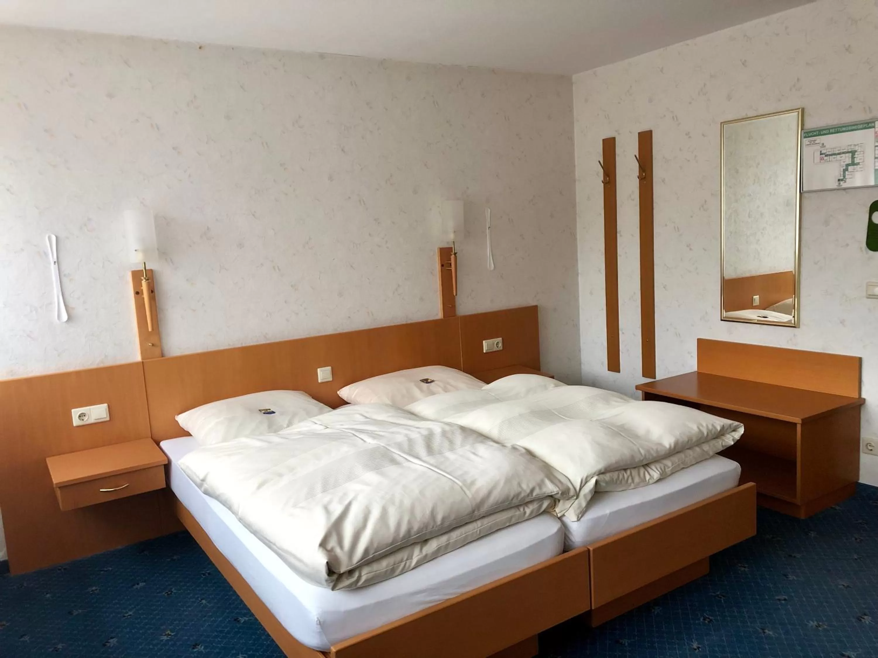 Bed in Gasthof Waldesruh