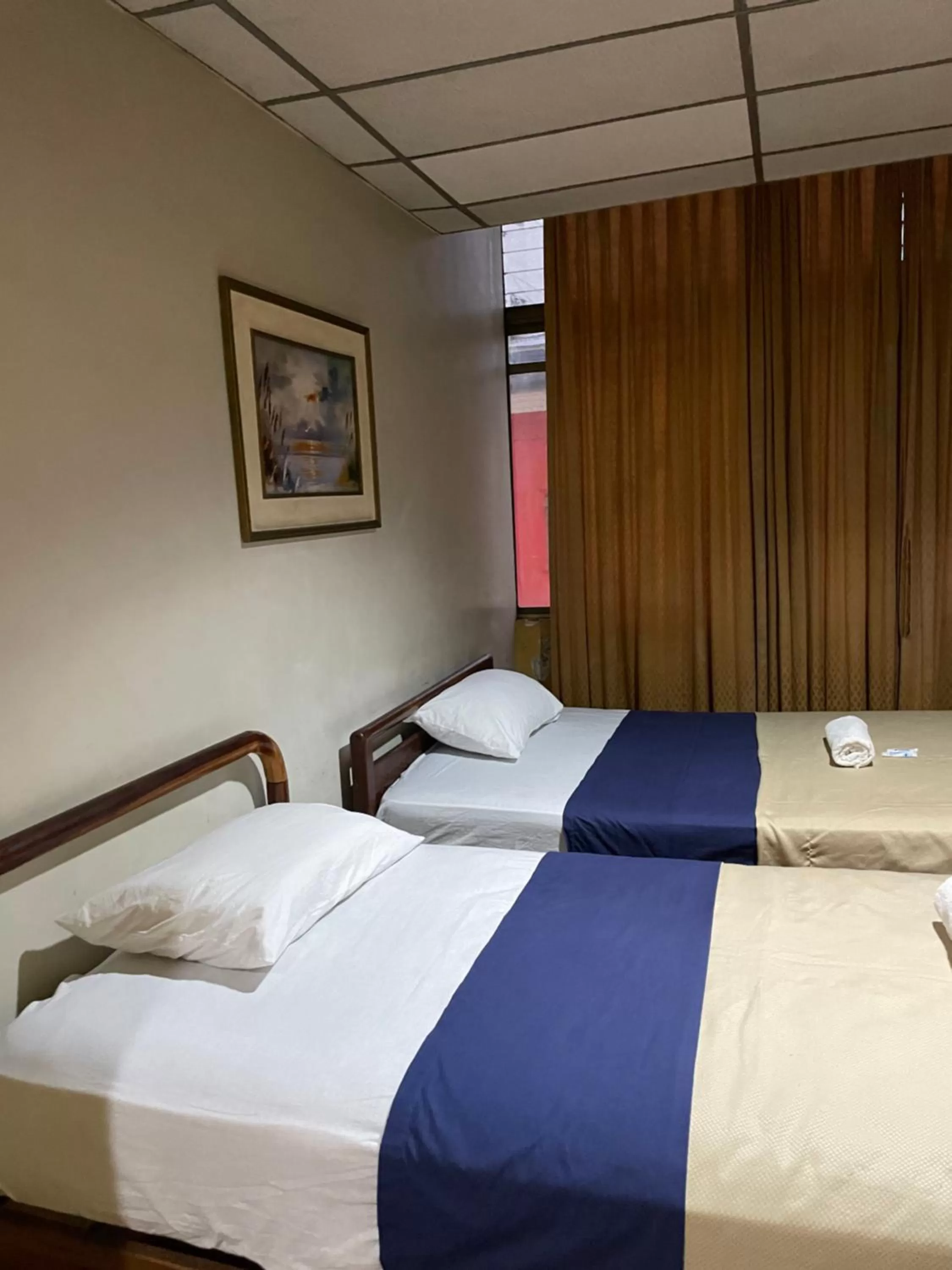 Bed in Hotel Los Andes