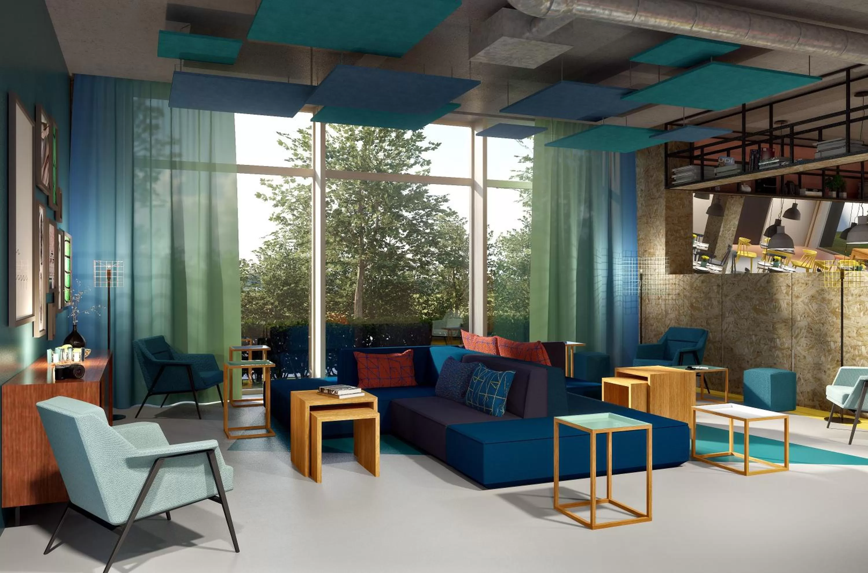 Lobby or reception in Hotel einsmehr