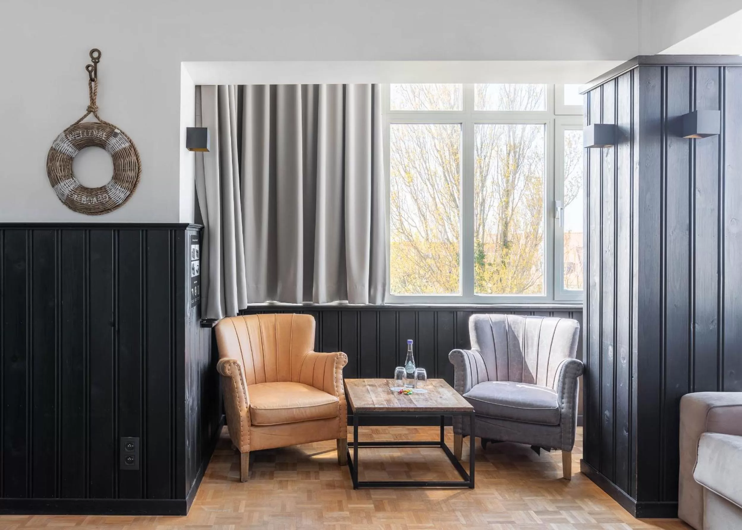 Living room in West Bay