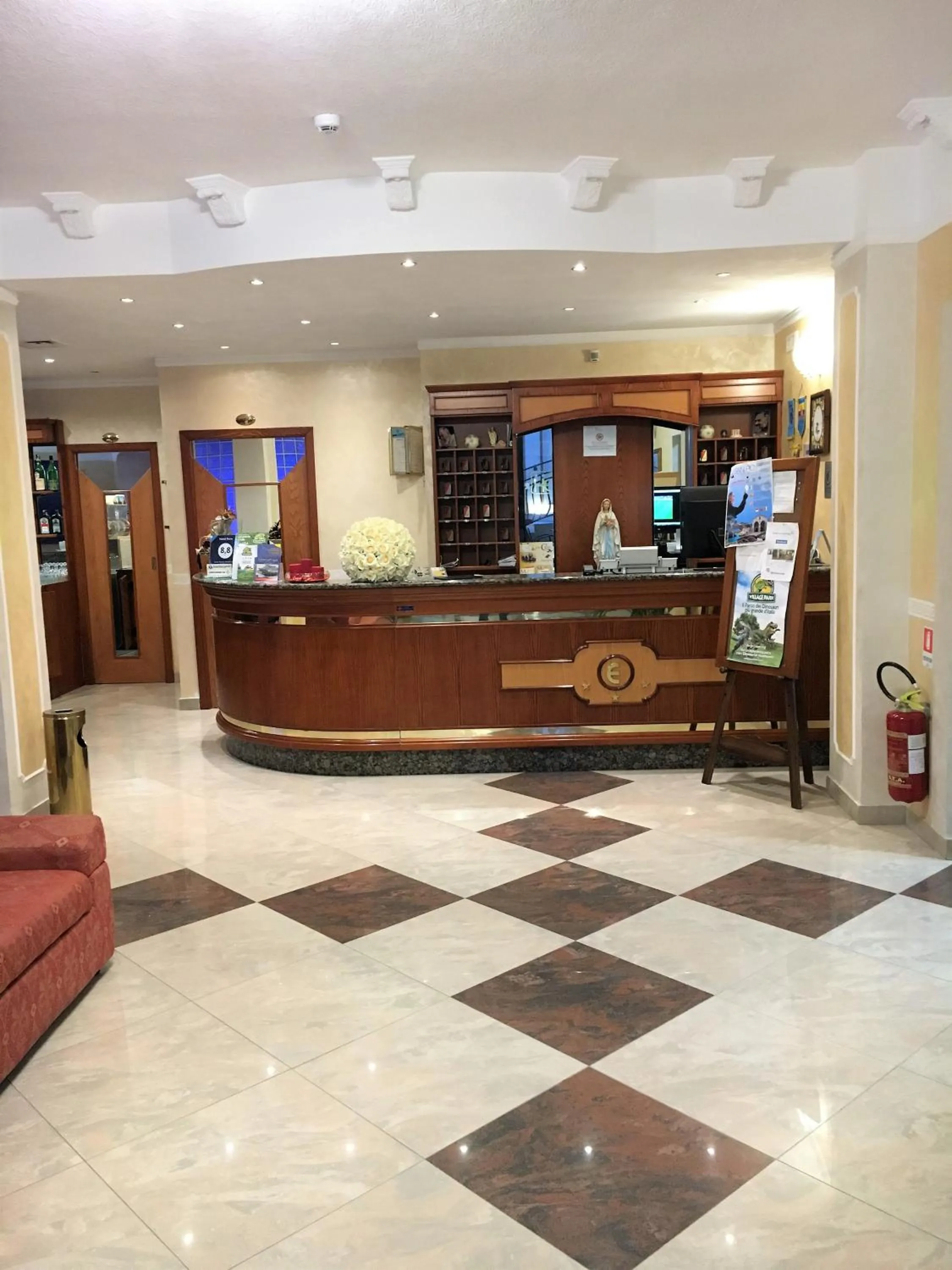 Lobby or reception in Hotel Euro