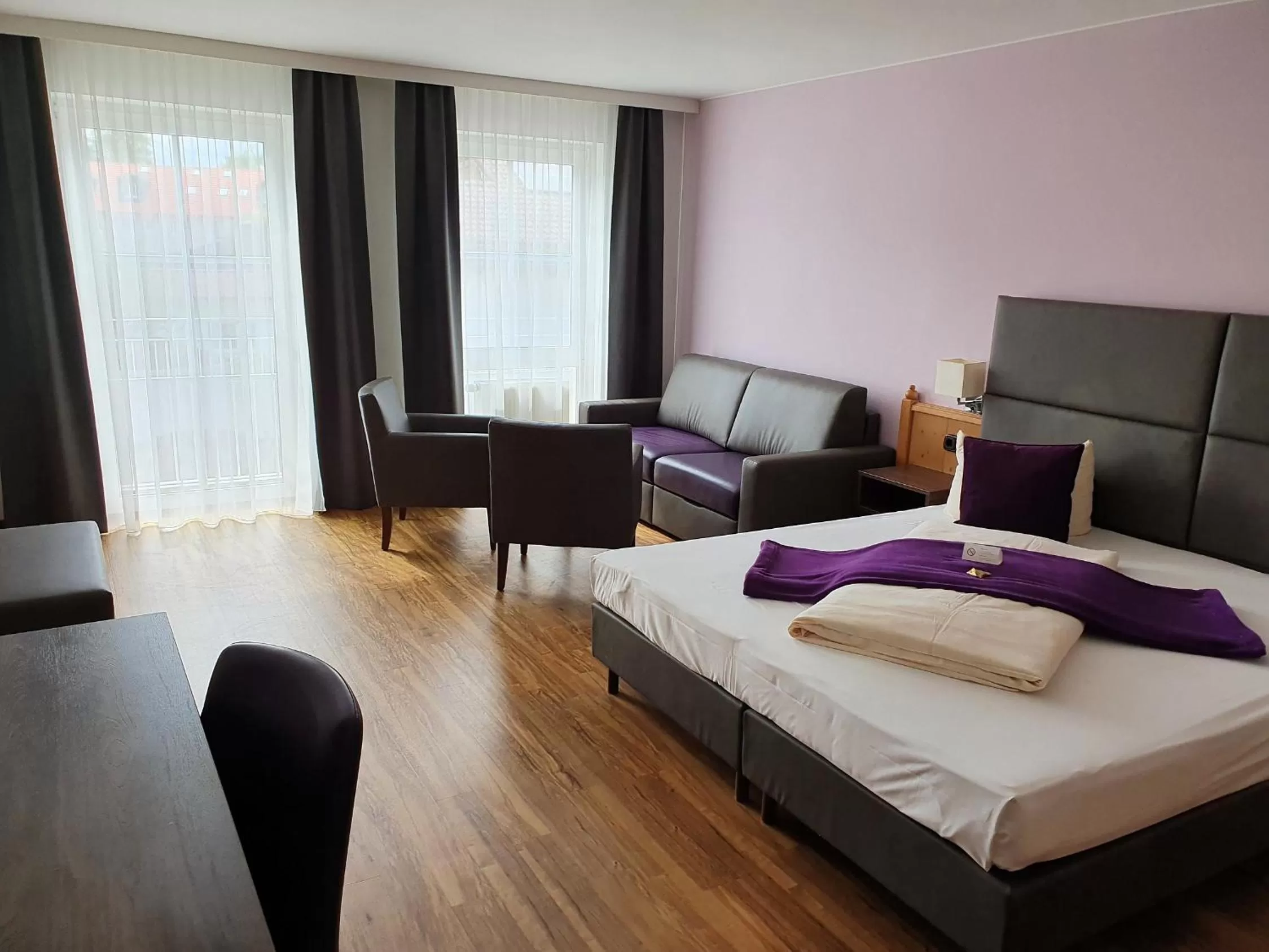 Photo of the whole room, Bed in Boutique Hotel Beckenlehner