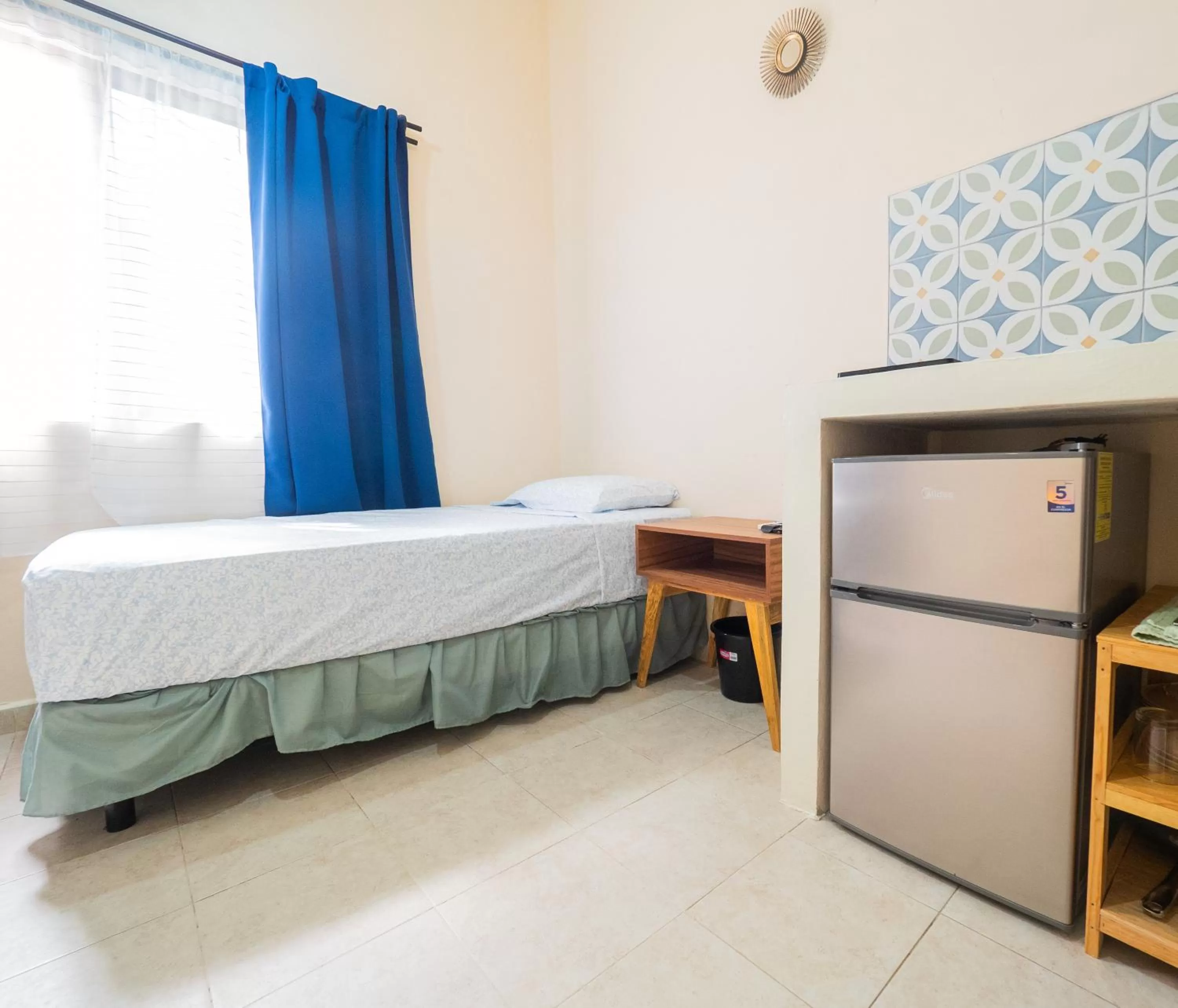 Bed in Nido Colibrí - Zona Remate de Paseo Montejo