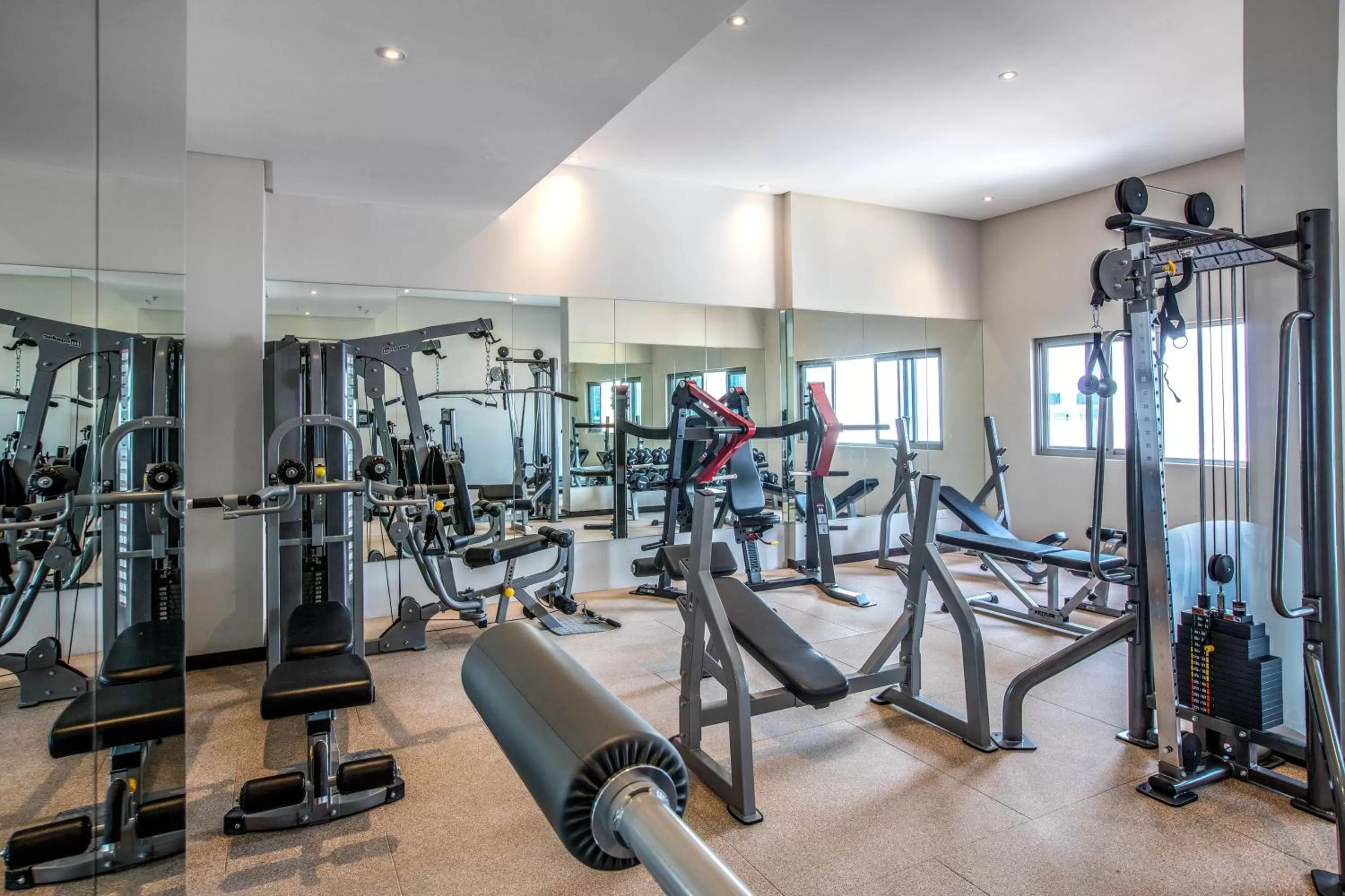 Fitness centre/facilities in Loumage S Suites and Spa