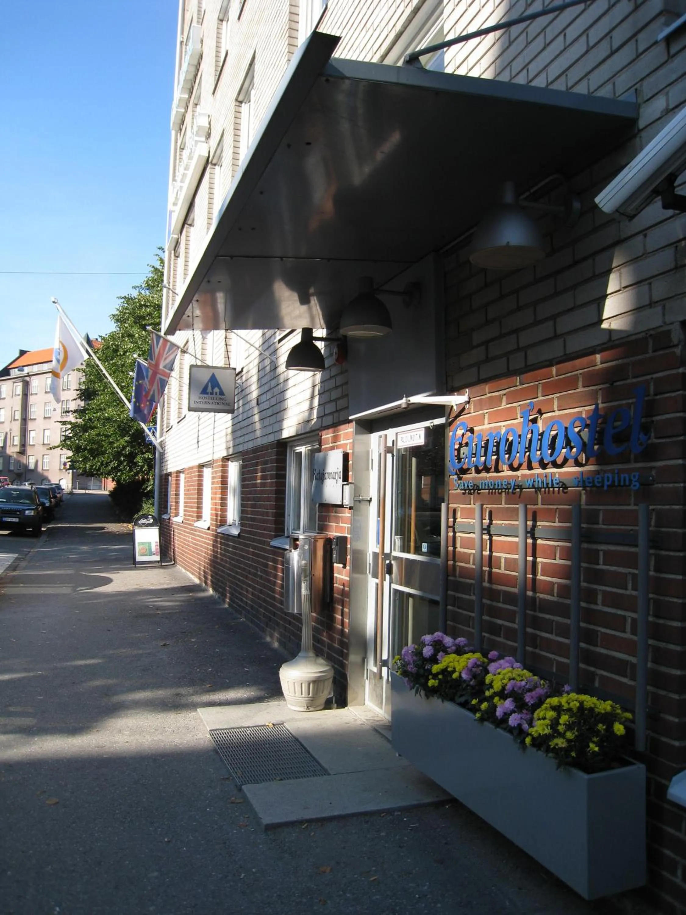 Facade/entrance in Eurohostel