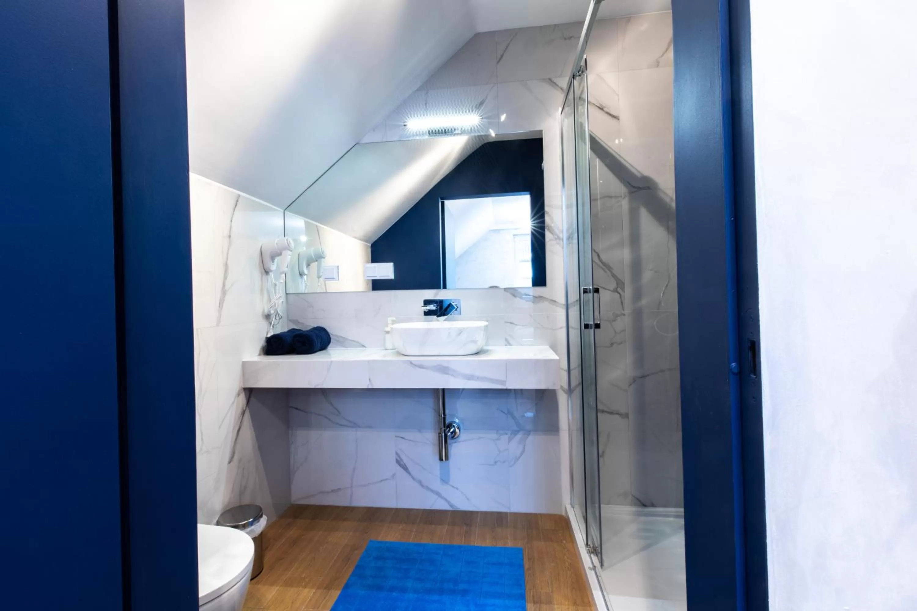 Shower in Stylowe Apartamenty Plewiska